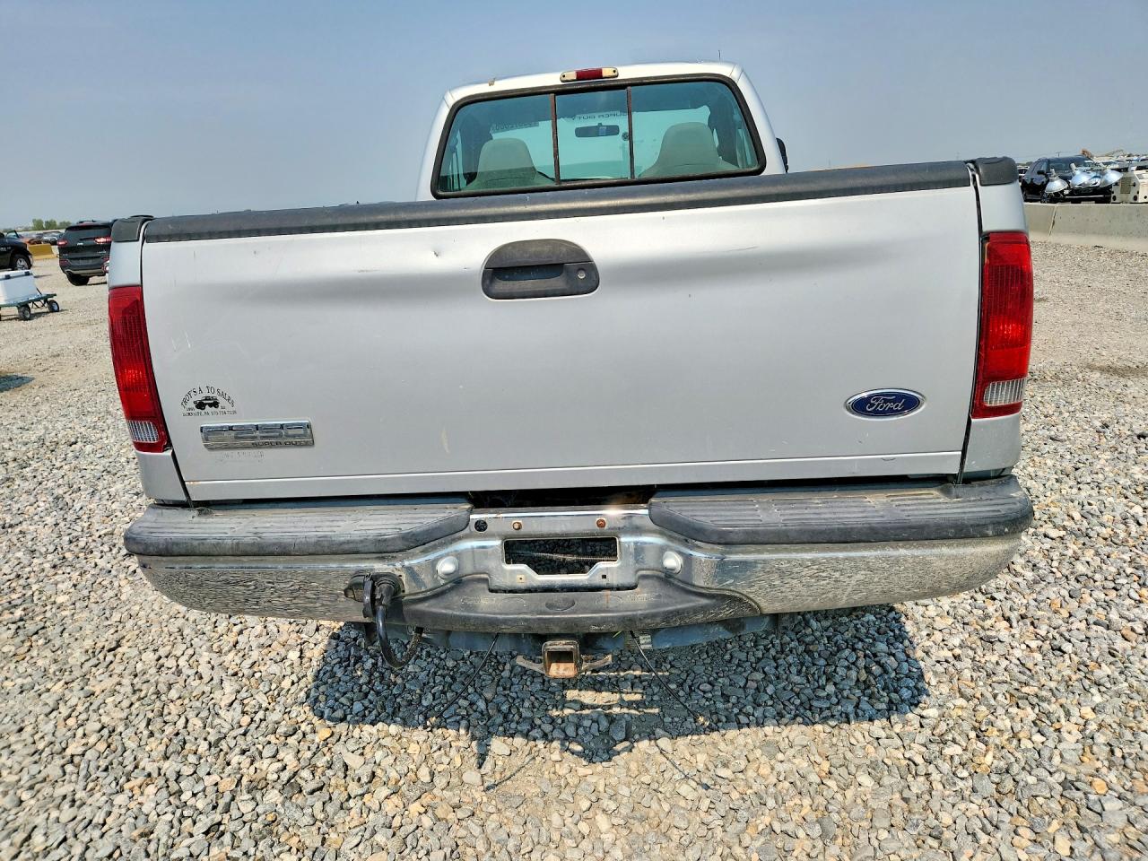 2005 Ford F250 Super Duty Silver vin: 1FTSF21Y05EA08486