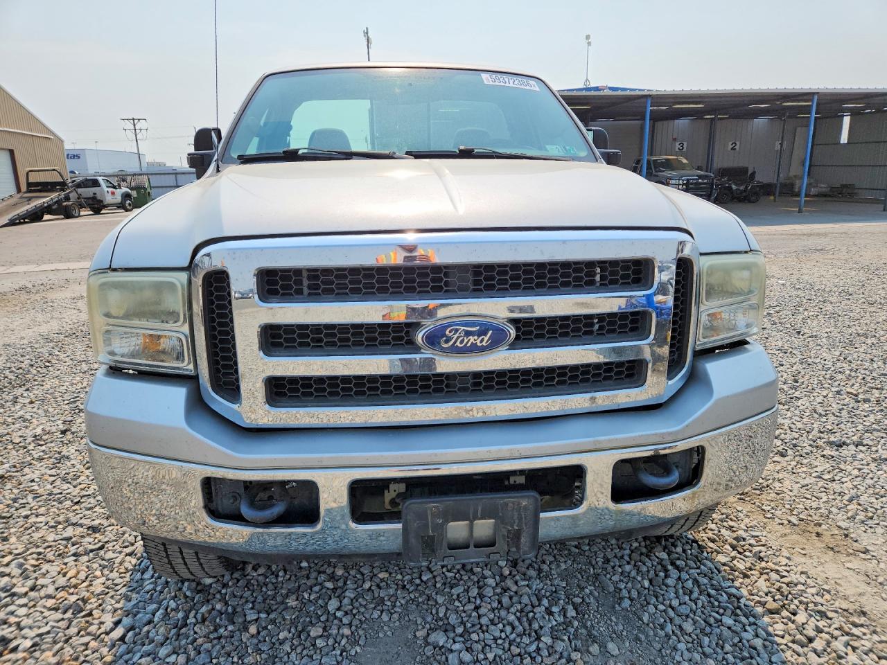 2005 Ford F250 Super Duty Silver vin: 1FTSF21Y05EA08486