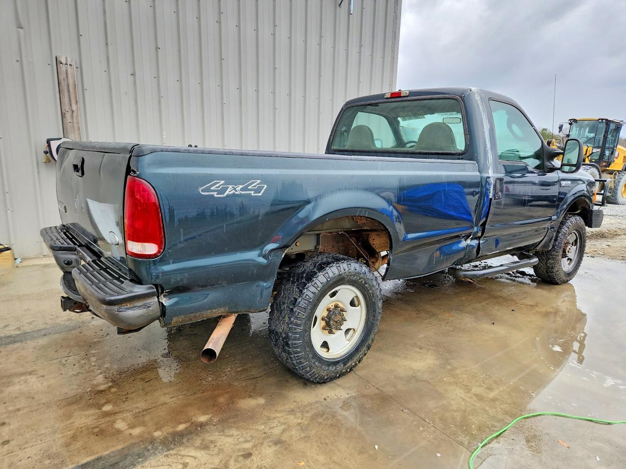 2005 Ford F250 Super Duty Green vin: 1FTSF21Y05EC71173