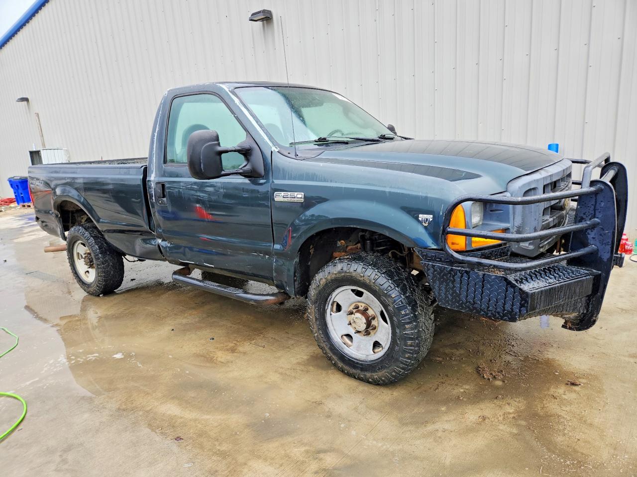 2005 Ford F250 Super Duty Green vin: 1FTSF21Y05EC71173