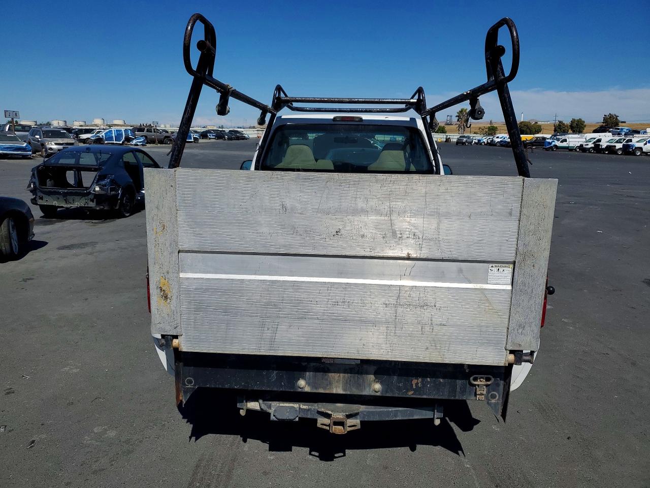 2008 Ford F350 Srw Super Duty White vin: 1FTSF30528EA63071