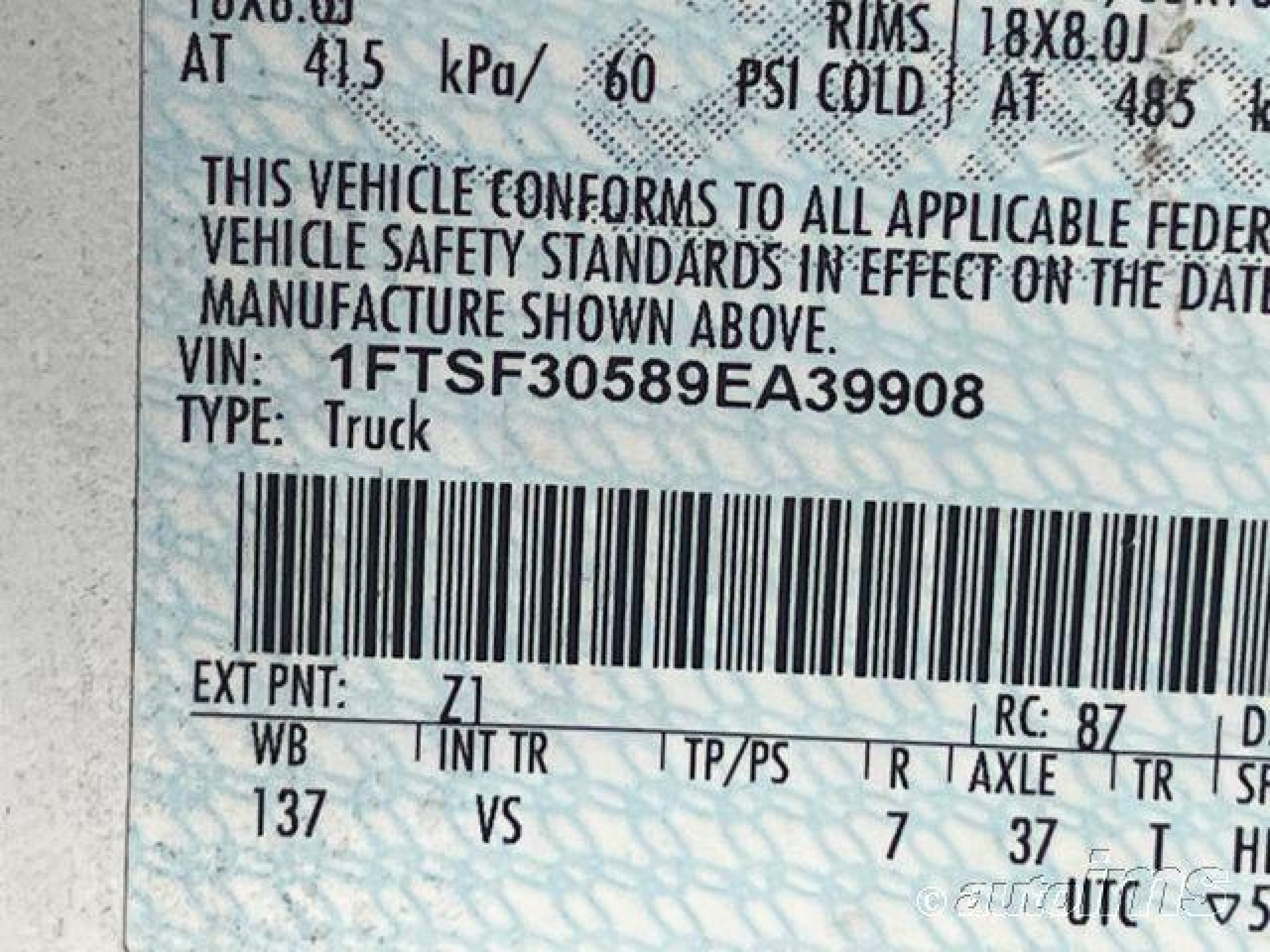 2009 Ford F-350 Xl/xlt White vin: 1FTSF30589EA39908