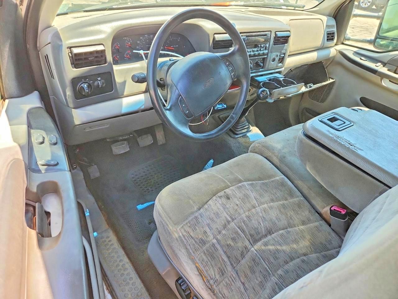 2000 Ford F350 Srw Super Duty White vin: 1FTSF30F5YED96499