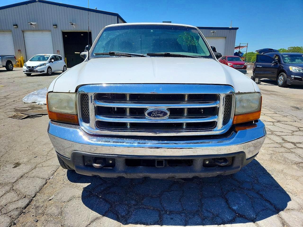 2000 Ford F350 Srw Super Duty White vin: 1FTSF30F5YED96499