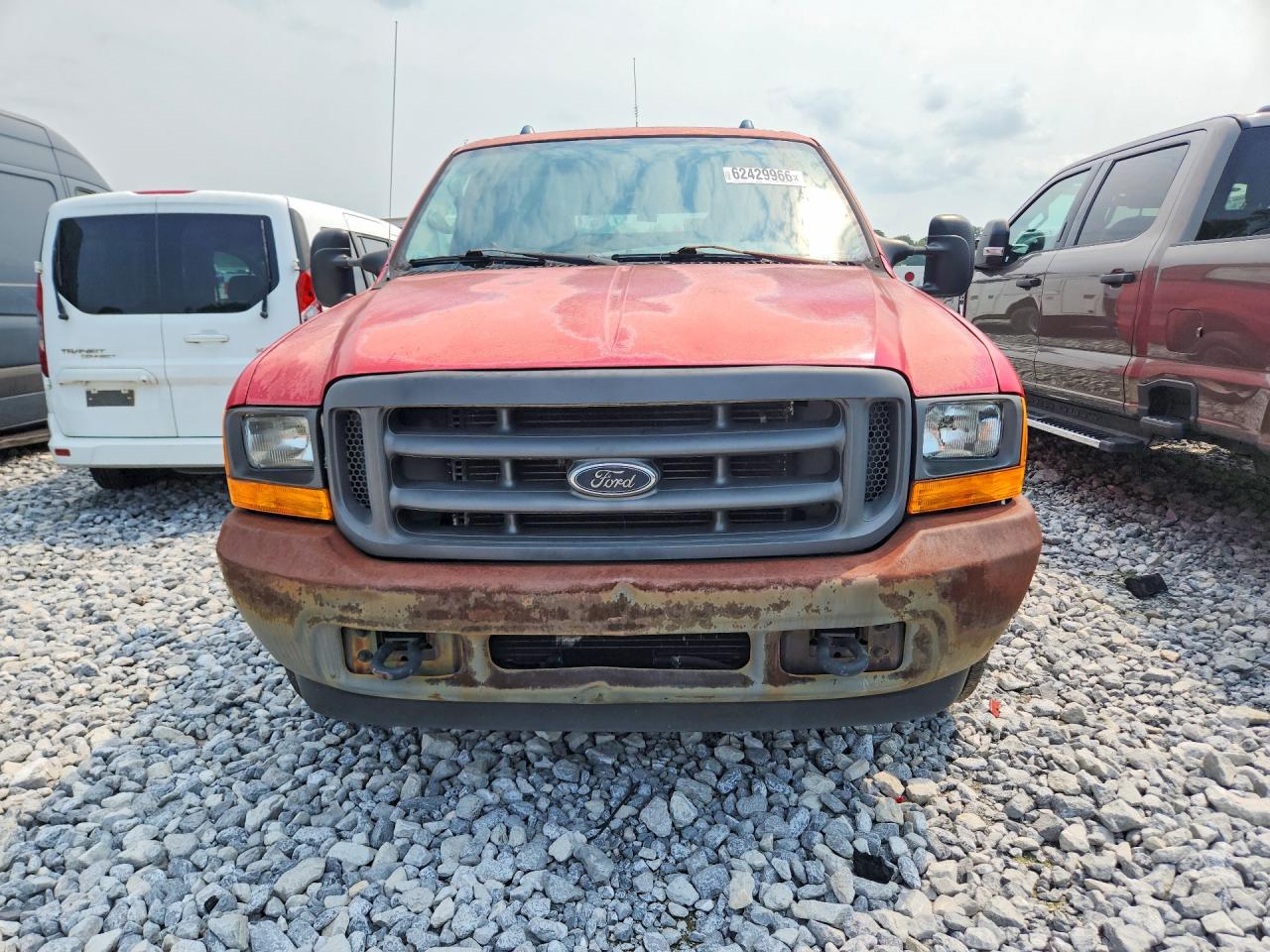 2001 Ford F350 Srw Super Duty Белый vin: 1FTSF30L91EB28180