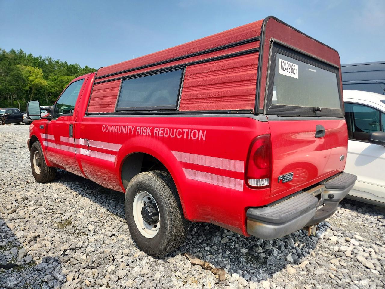 2001 Ford F350 Srw Super Duty Белый vin: 1FTSF30L91EB28180