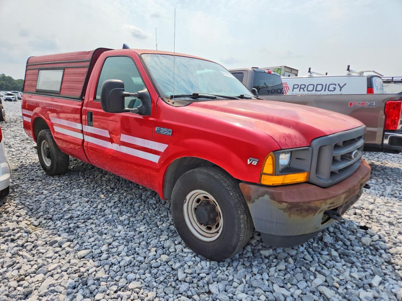 2001 Ford F350 Srw Super Duty Белый vin: 1FTSF30L91EB28180