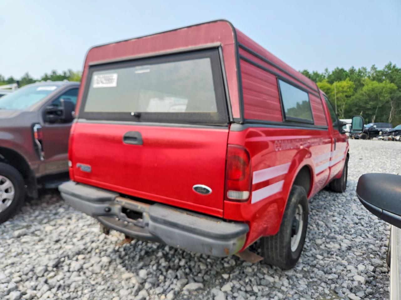 2001 Ford F350 Srw Super Duty Белый vin: 1FTSF30L91EB28180