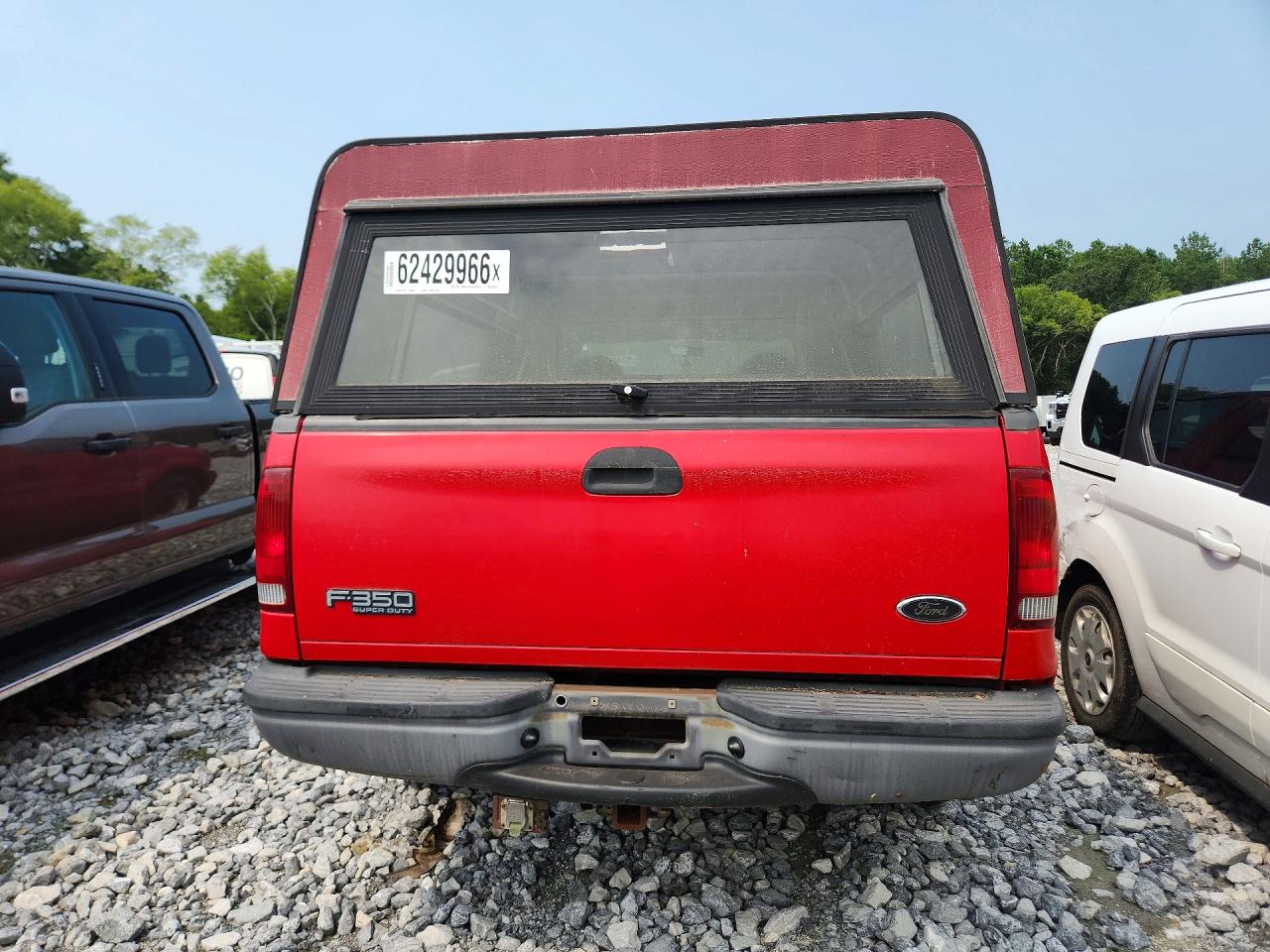 2001 Ford F350 Srw Super Duty Белый vin: 1FTSF30L91EB28180