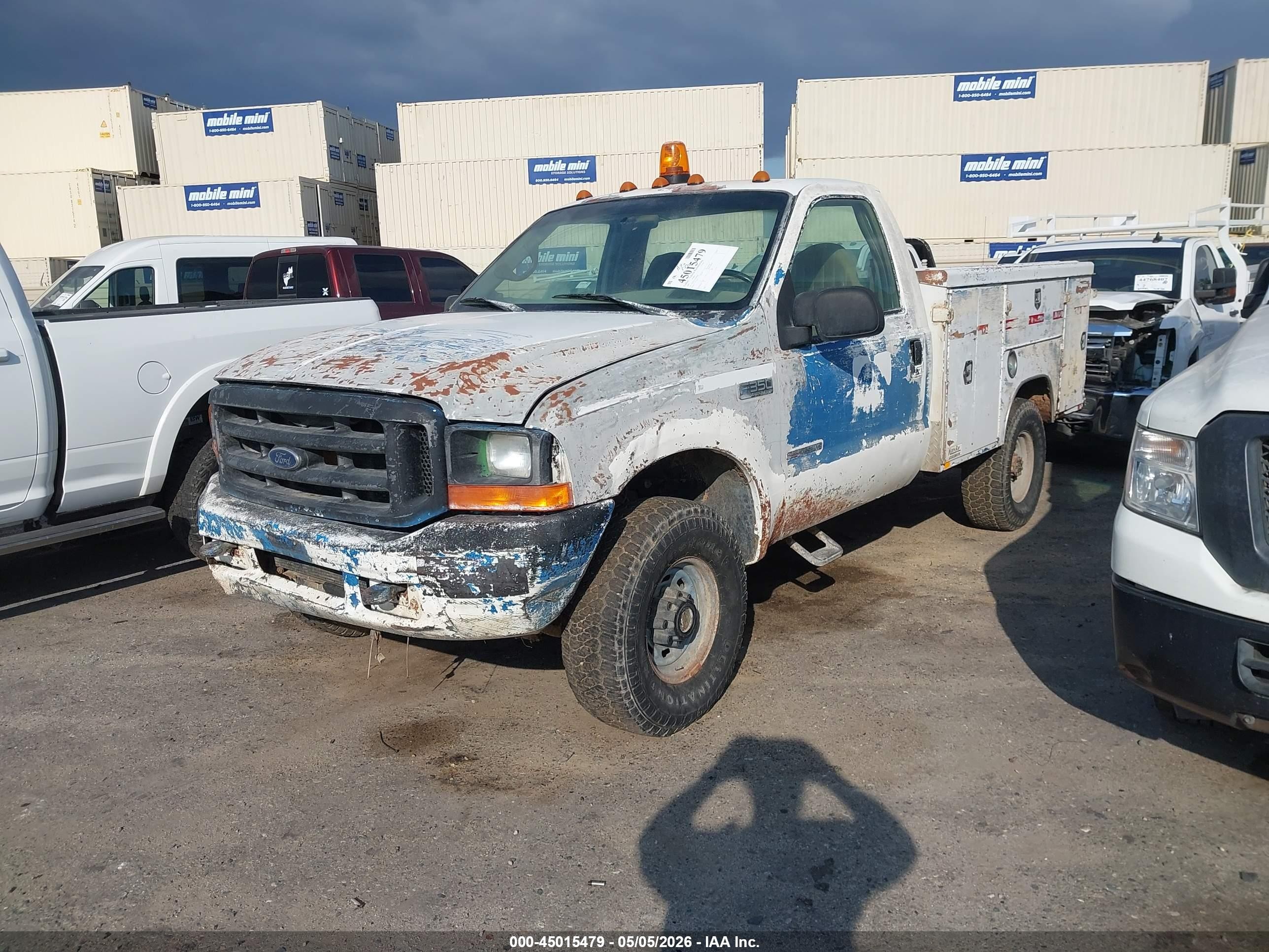 1999 Ford F-350 Lariat/xl/xlt Белый vin: 1FTSF31F1XEC88426