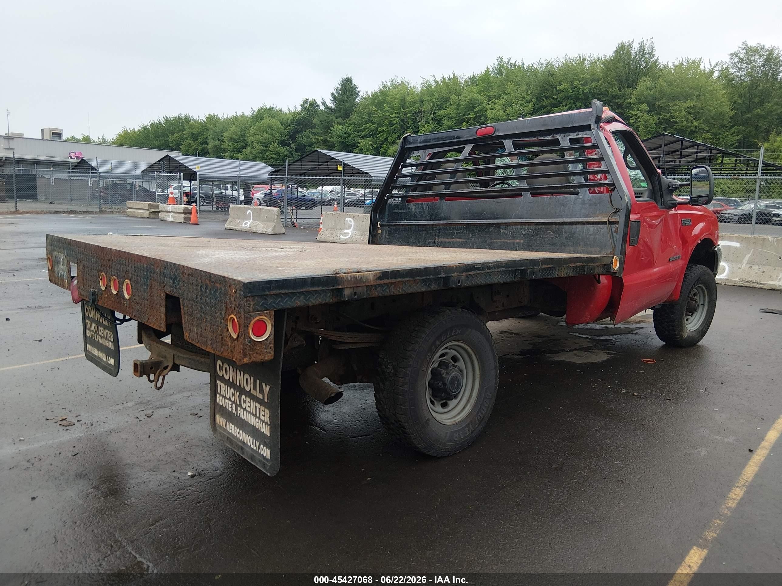 2001 Ford F-350 Xl/xlt Red vin: 1FTSF31F31EC05277