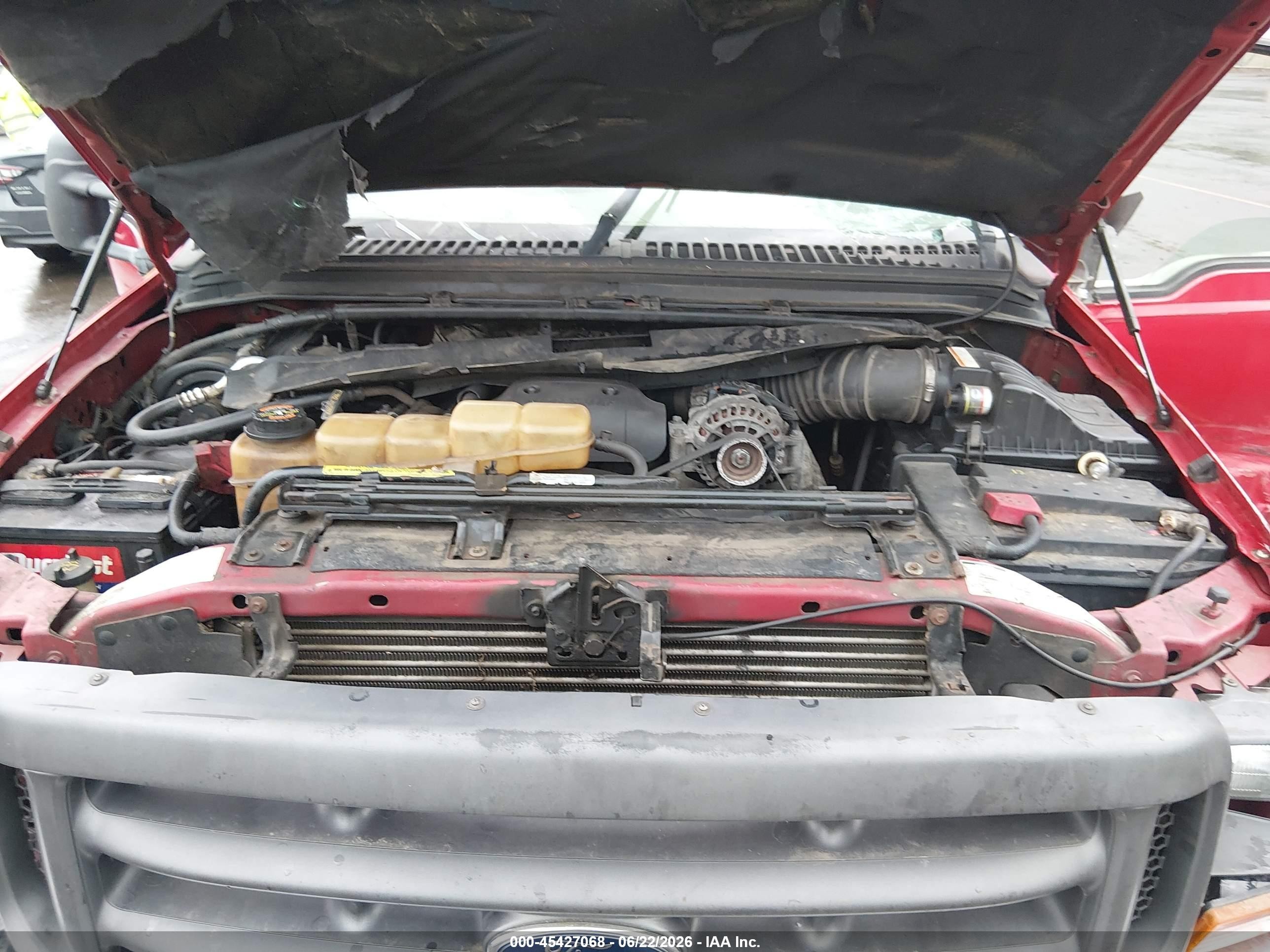 2001 Ford F-350 Xl/xlt Red vin: 1FTSF31F31EC05277
