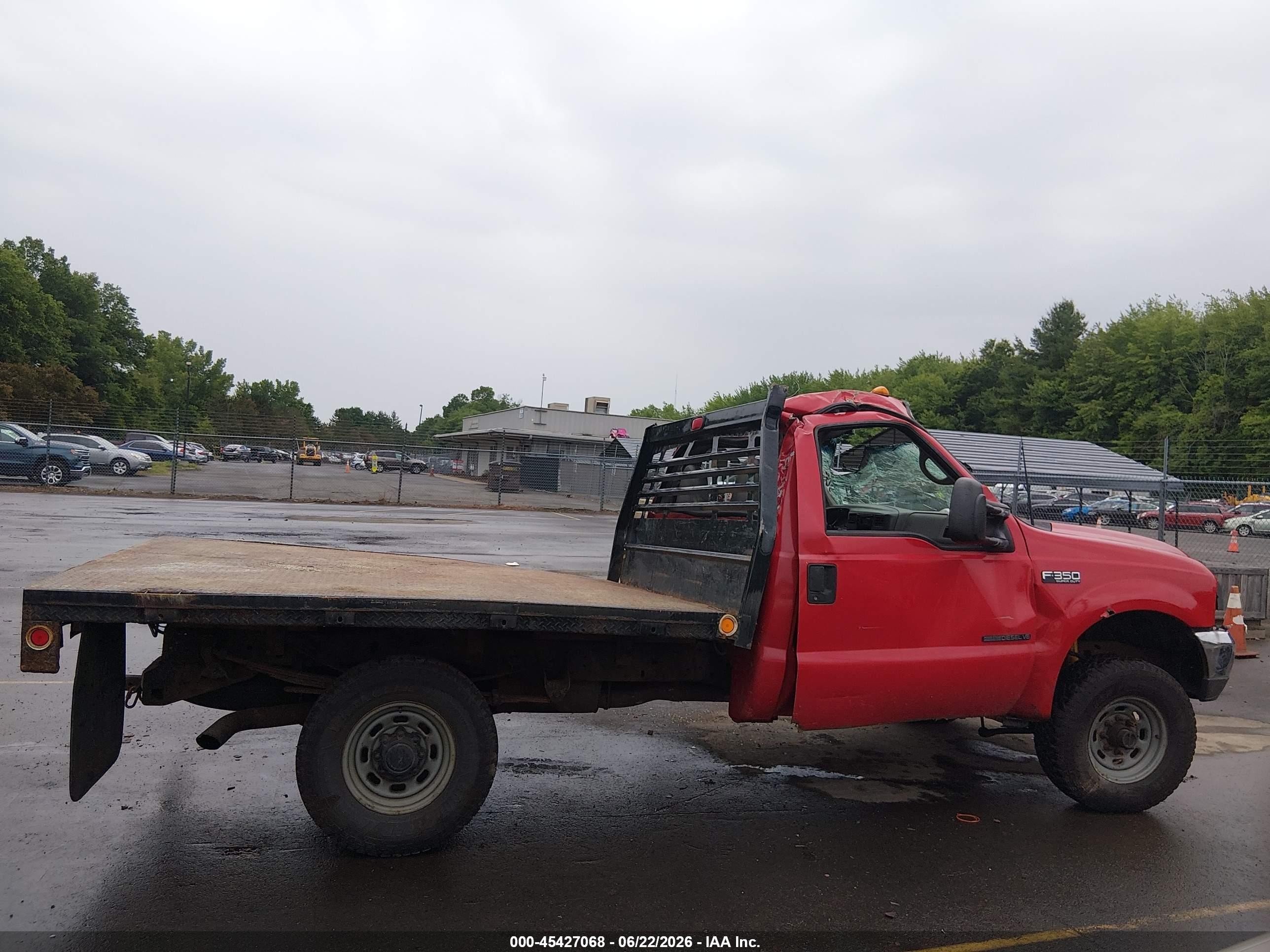 2001 Ford F-350 Xl/xlt Red vin: 1FTSF31F31EC05277