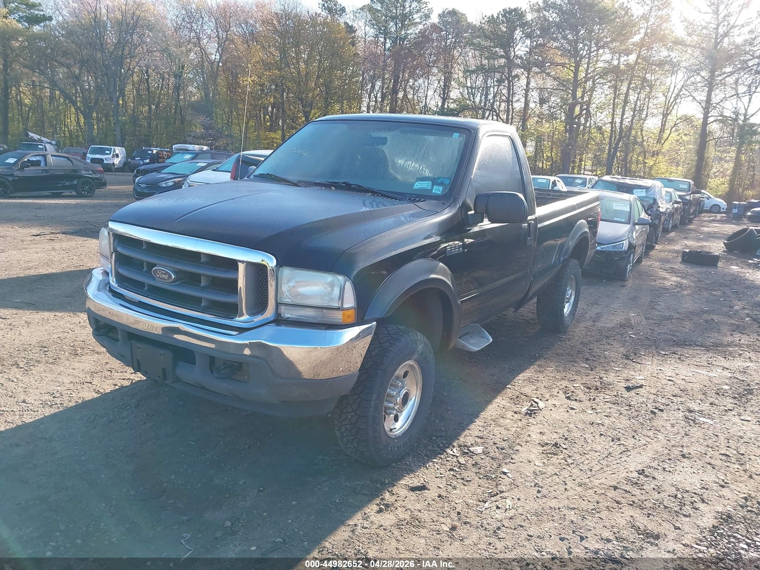2004 Ford F-350 Xl/xlt Black vin: 1FTSF31L34EC52853