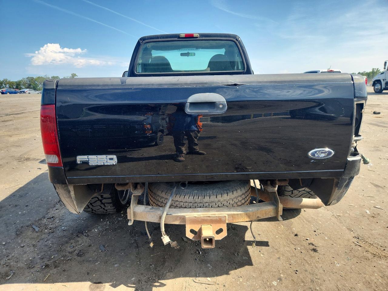 2003 Ford F350 Srw Super Duty Black vin: 1FTSF31L43ED66214
