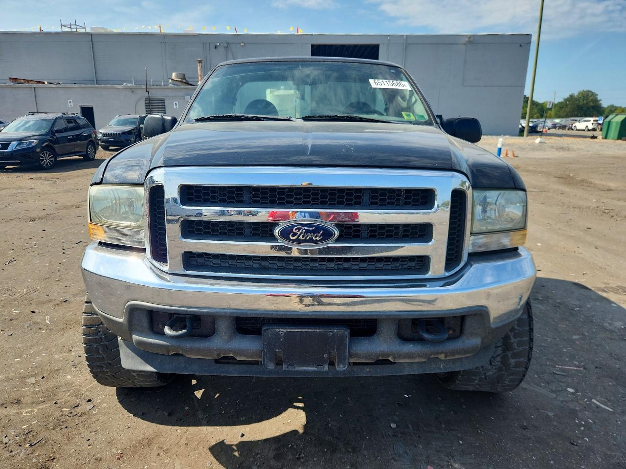 2003 Ford F350 Srw Super Duty Black vin: 1FTSF31L43ED66214