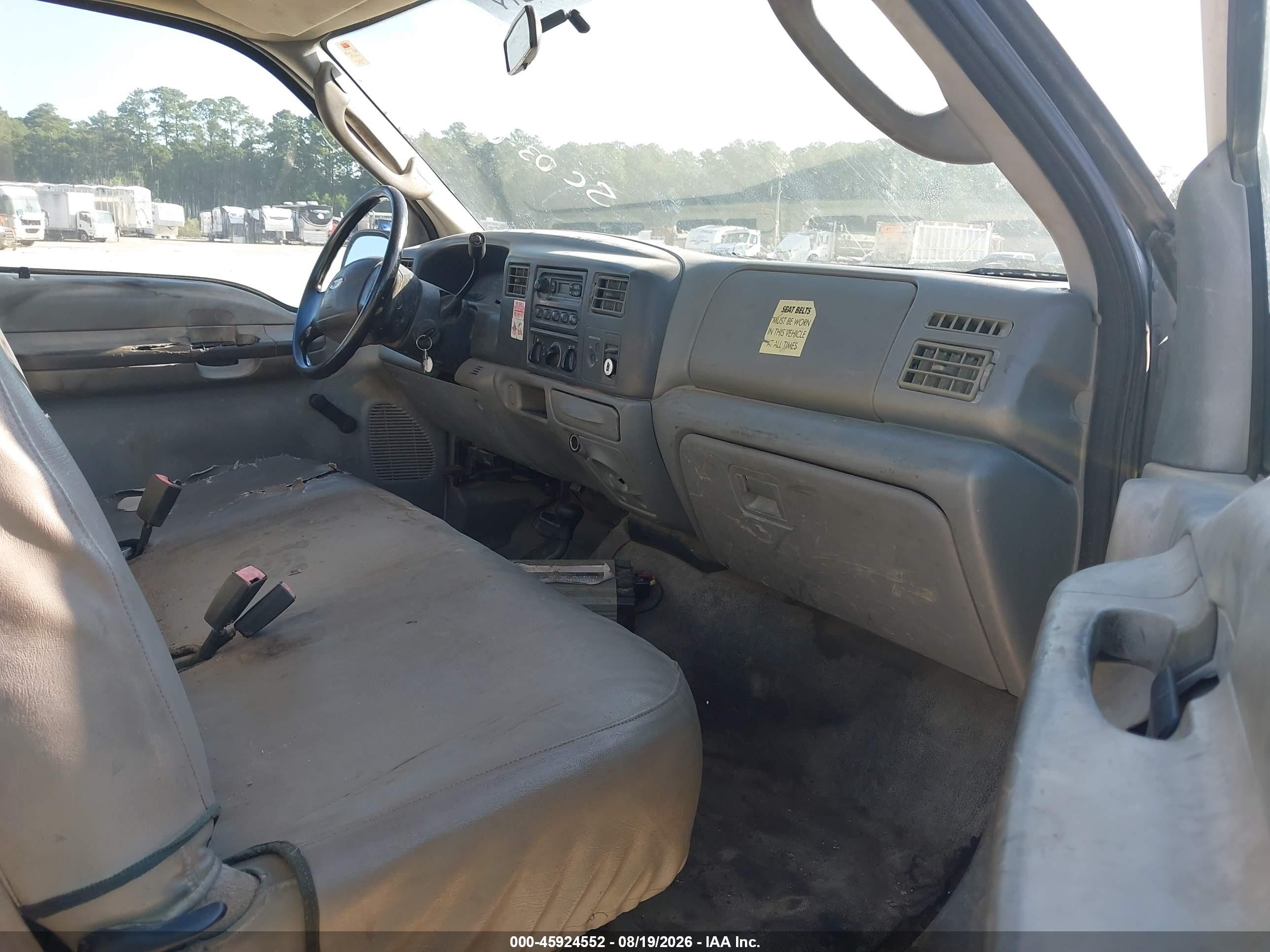 2003 Ford F-350 Xl/xlt White vin: 1FTSF31L73ED58589