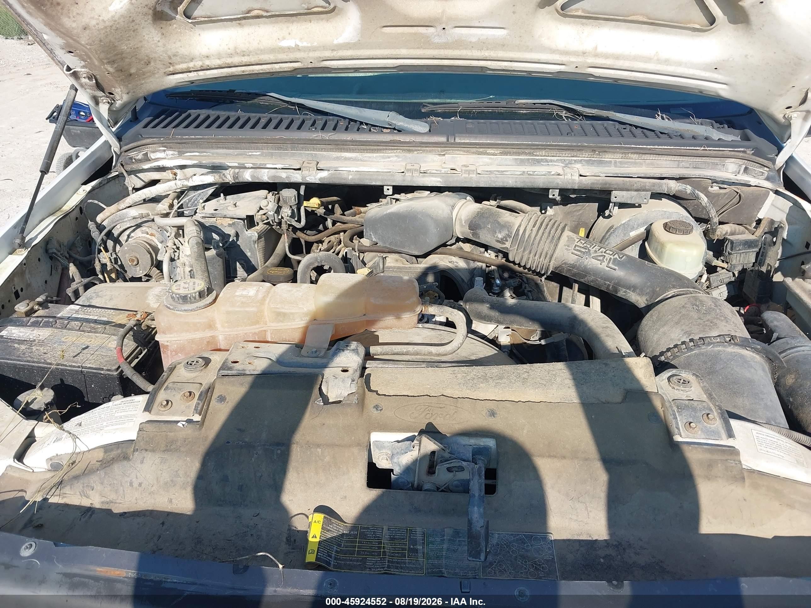 2003 Ford F-350 Xl/xlt White vin: 1FTSF31L73ED58589