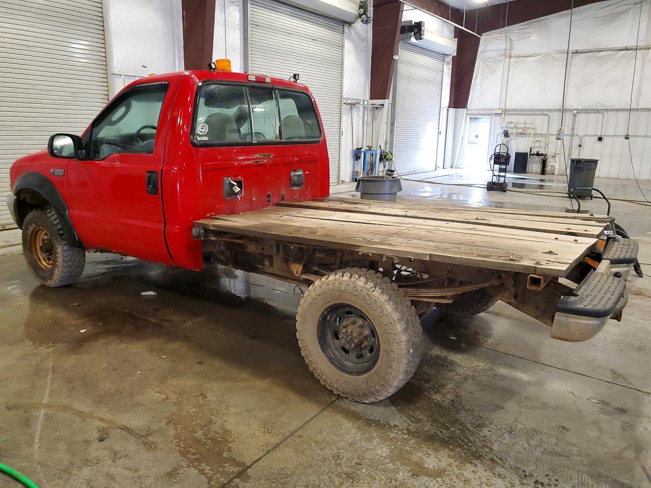 2004 Ford F350 Srw Super Duty Red vin: 1FTSF31P64EC52803