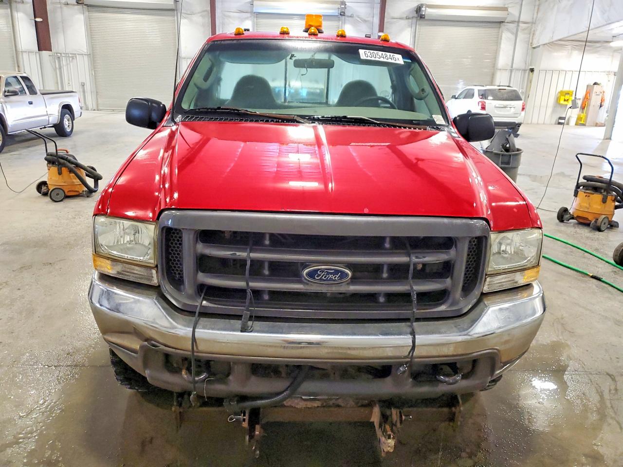 2004 Ford F350 Srw Super Duty Red vin: 1FTSF31P64EC52803