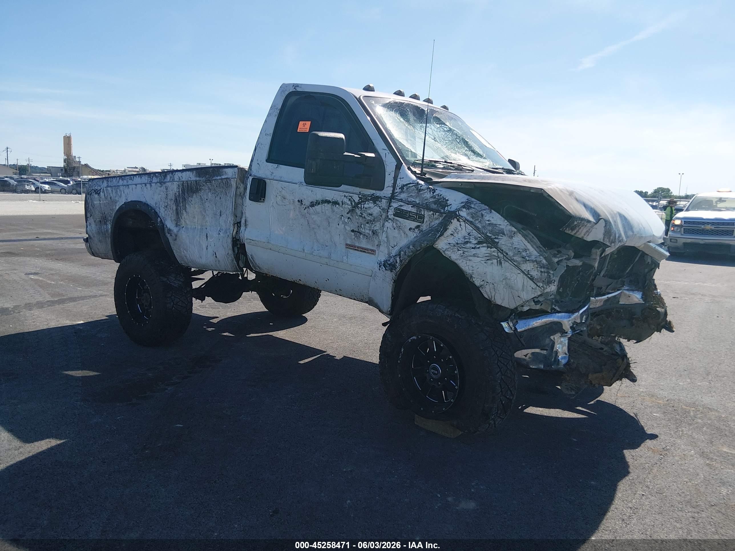 2003 Ford F-350 Xl/xlt White vin: 1FTSF31PX3EC01819