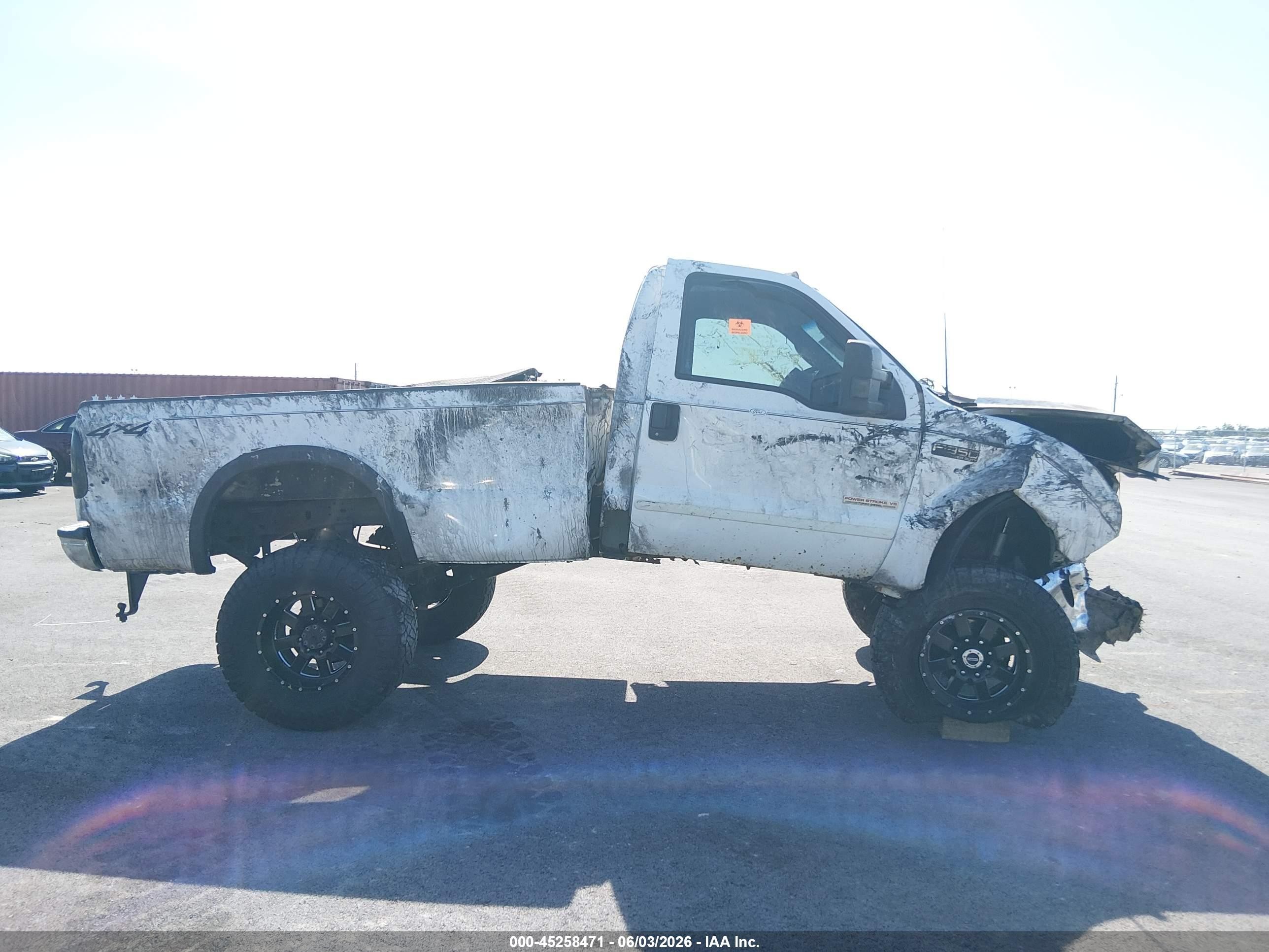 2003 Ford F-350 Xl/xlt White vin: 1FTSF31PX3EC01819