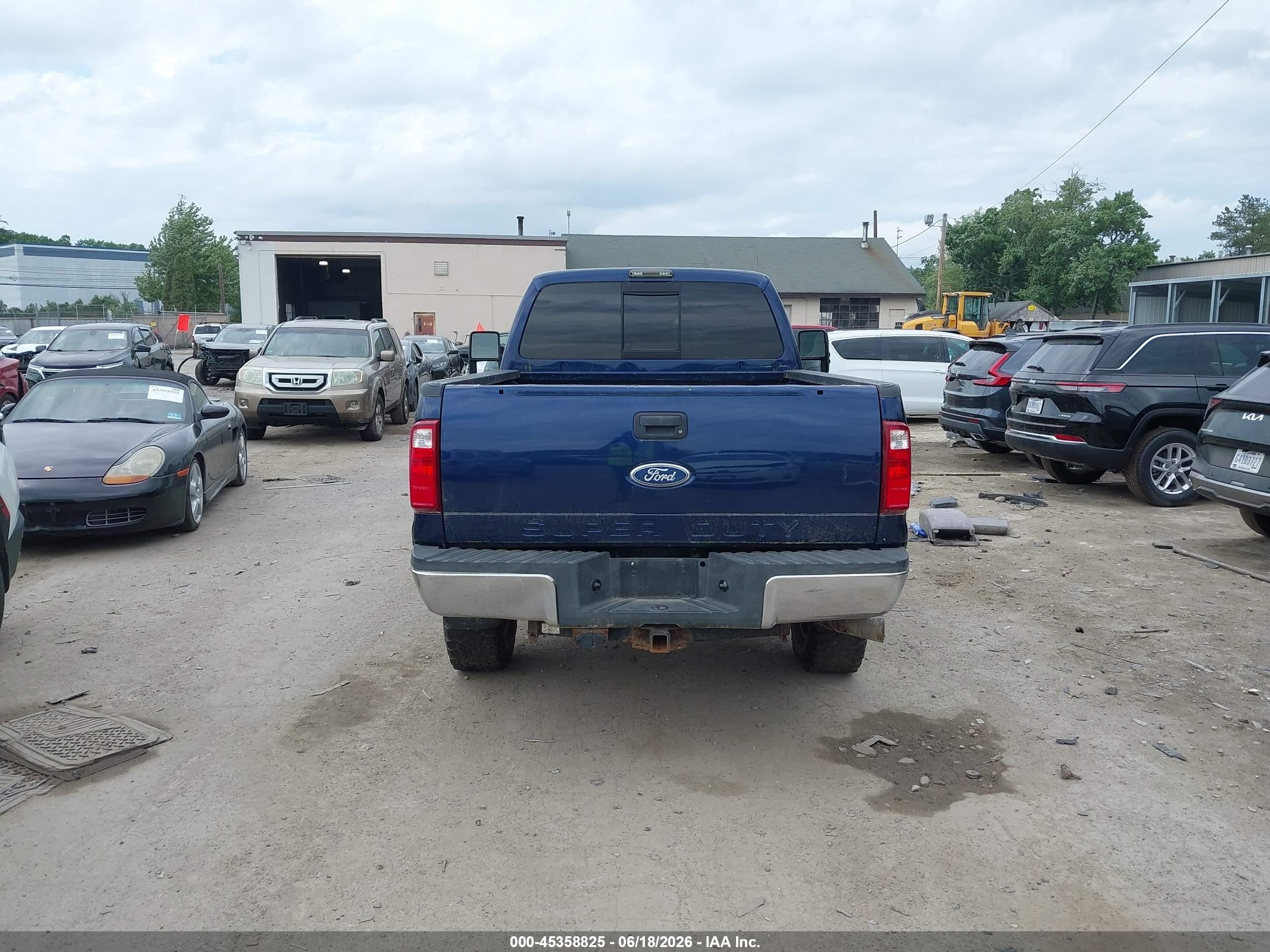 2008 Ford F-350 Xl/xlt Dark Blue vin: 1FTSF31R88EE37622