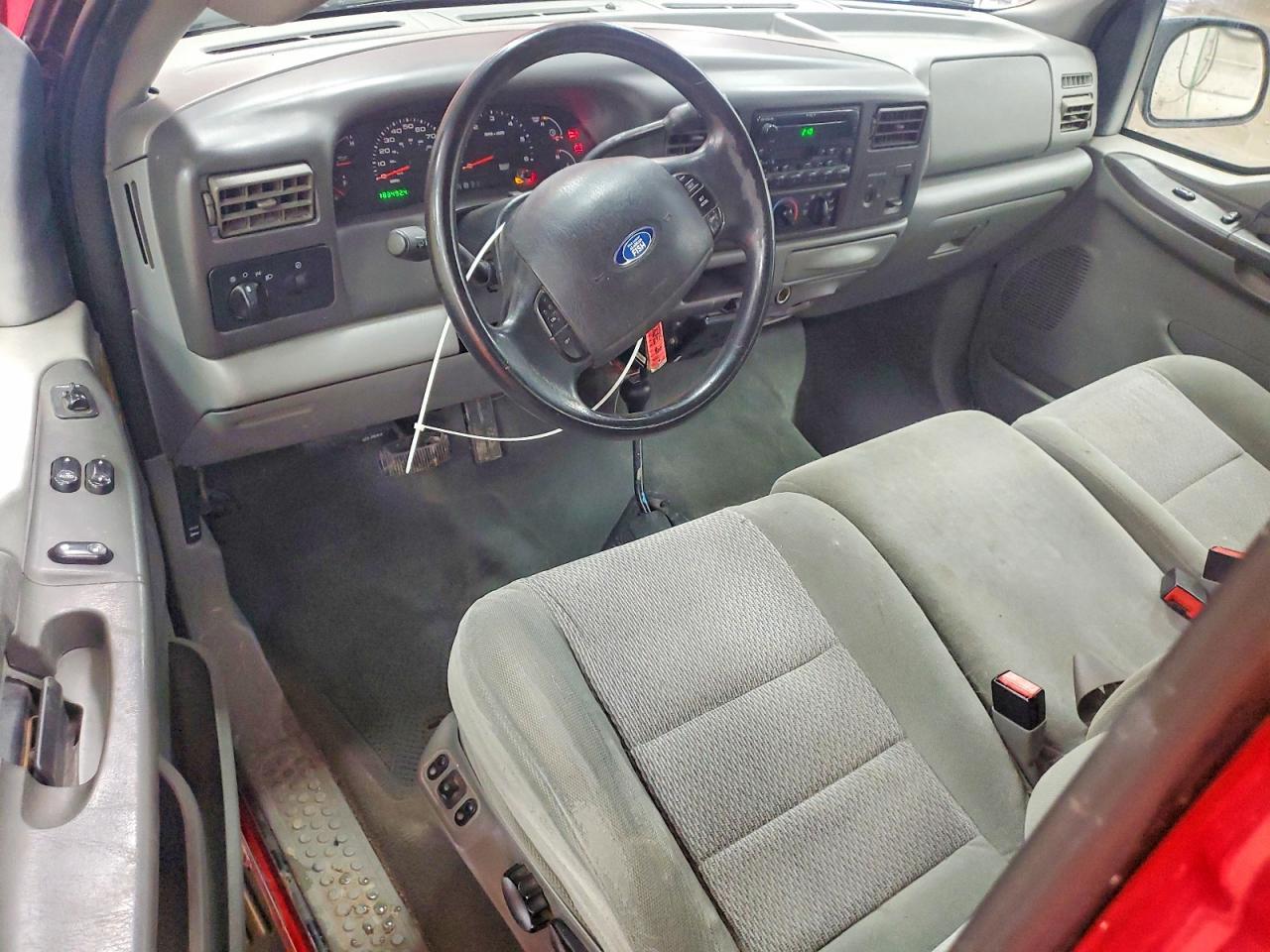 2004 Ford F350 Srw Super Duty Red vin: 1FTSF31S34EA23113