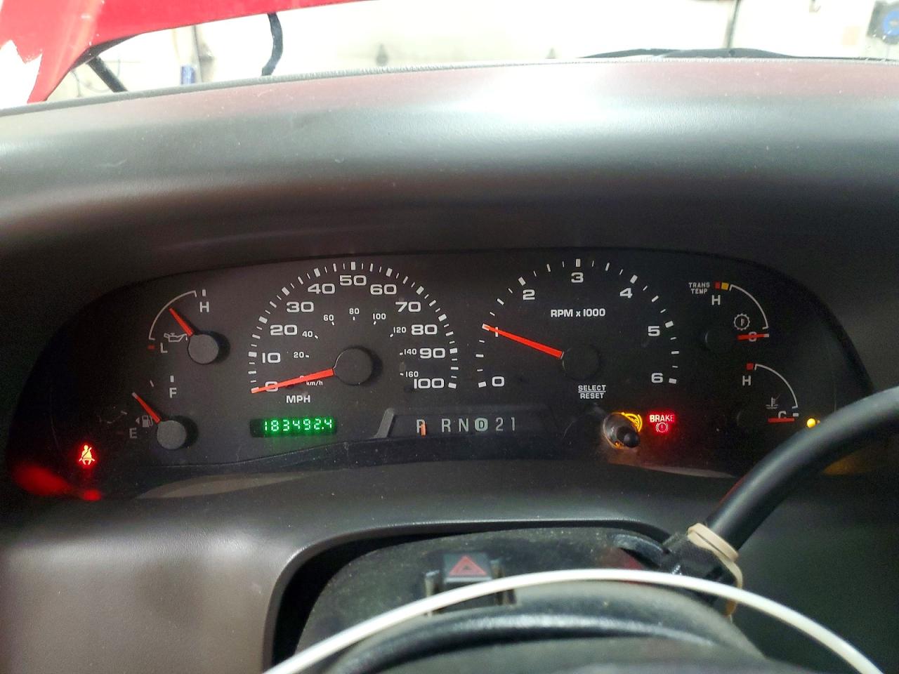 2004 Ford F350 Srw Super Duty Red vin: 1FTSF31S34EA23113