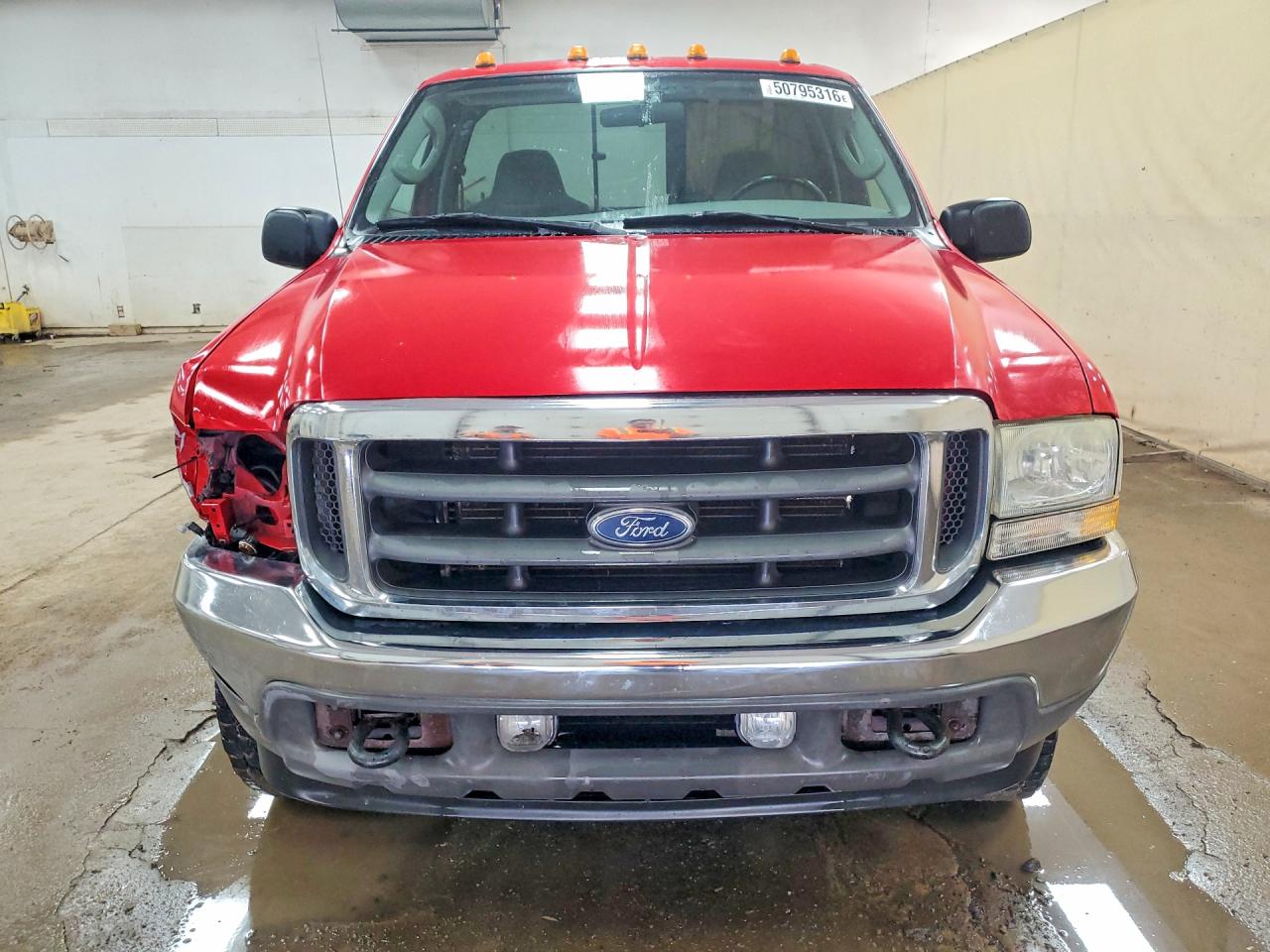 2004 Ford F350 Srw Super Duty Red vin: 1FTSF31S34EA23113