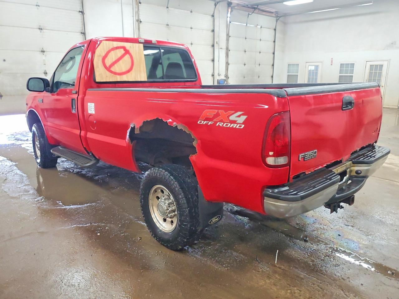 2004 Ford F350 Srw Super Duty Red vin: 1FTSF31S34EA23113