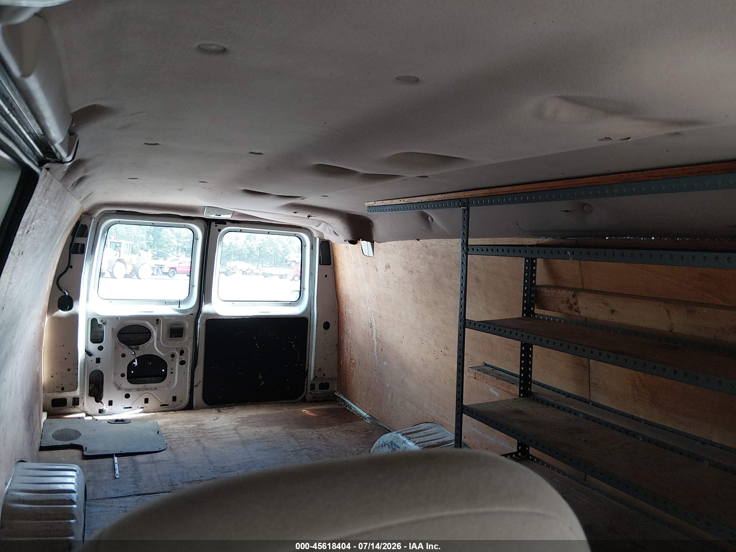 1998 Ford E-350 Commercial/recreational White vin: 1FTSS34F5WHB10569