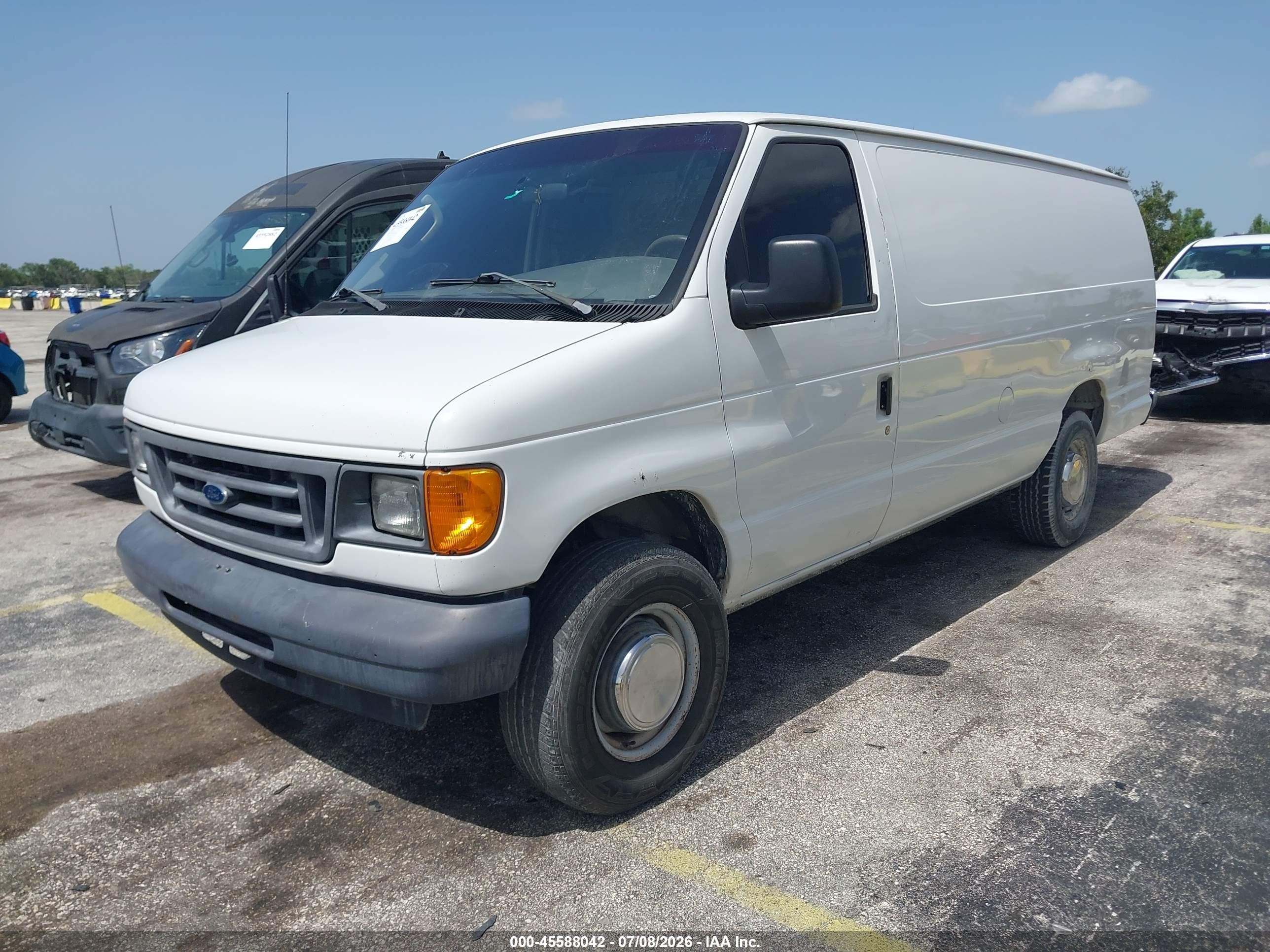 2006 Ford E-350 Super Duty Commercial/recreational White vin: 1FTSS34L16HA90164