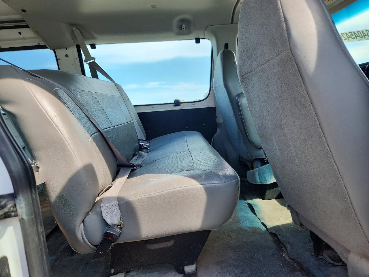 2006 Ford Econoline E350 Super Duty Van White vin: 1FTSS34L36HB45178