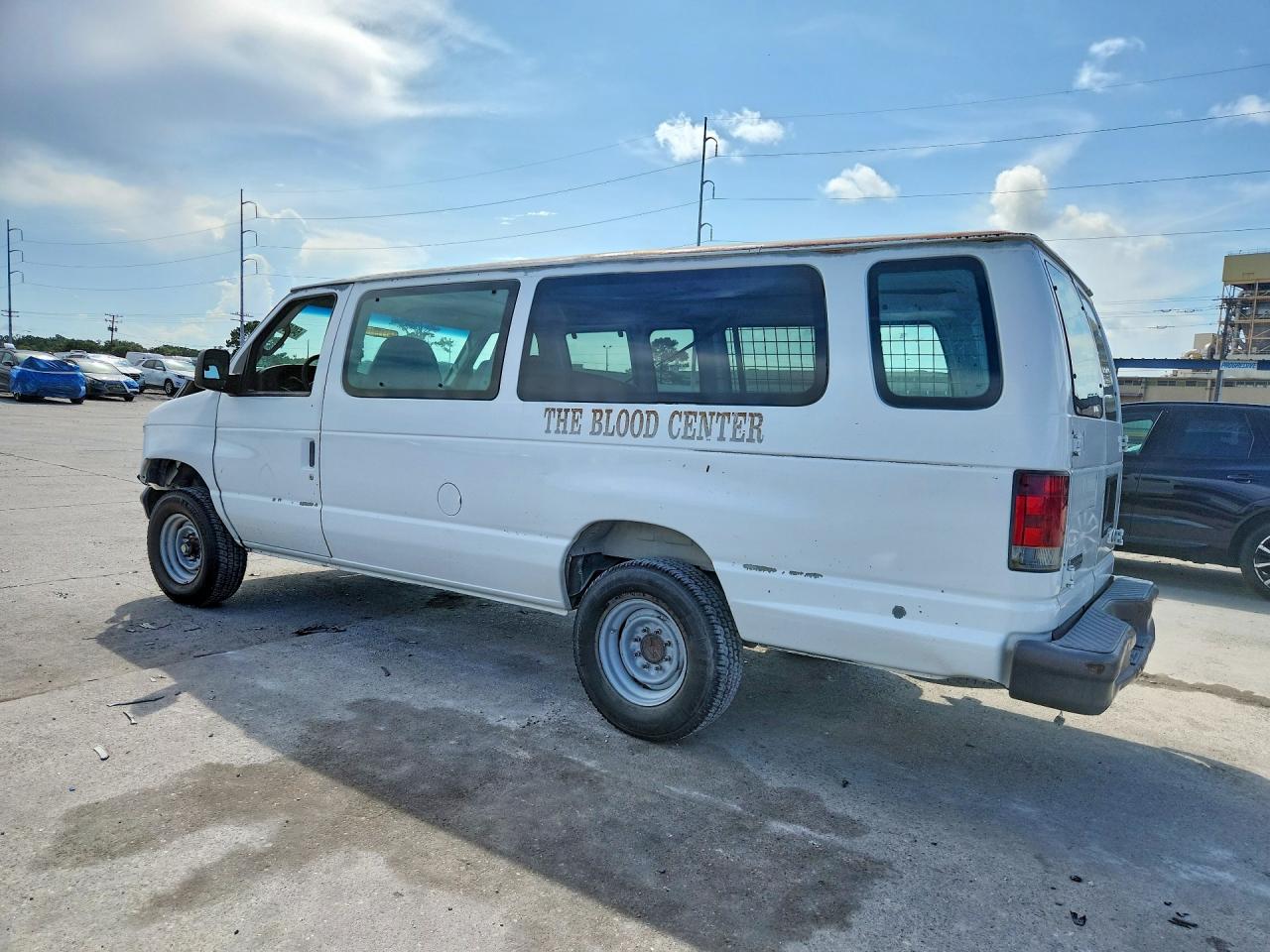 2006 Ford Econoline E350 Super Duty Van White vin: 1FTSS34L36HB45178