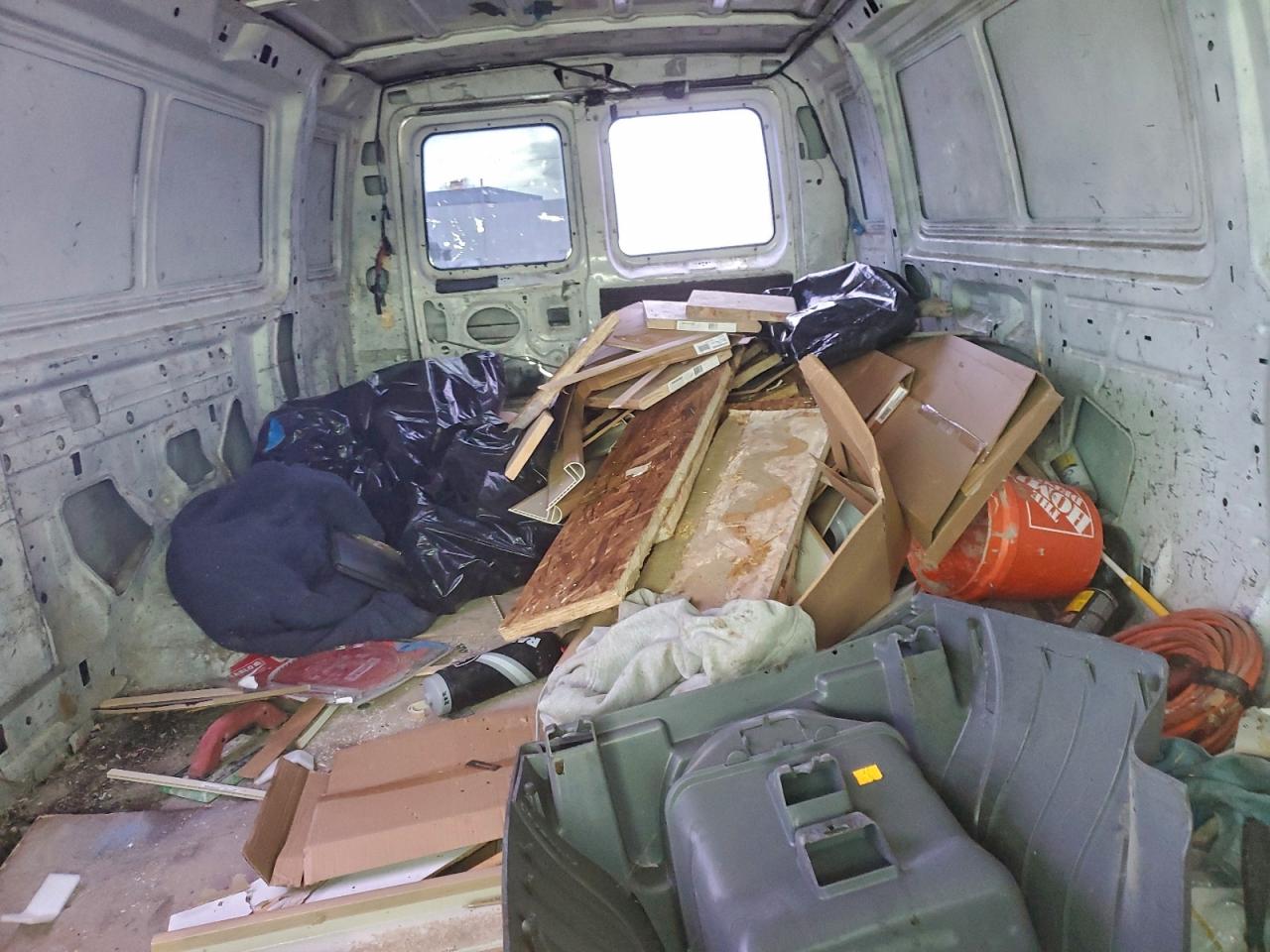 2001 Ford Econoline E350 Super Duty Van Белый vin: 1FTSS34L61HA50073