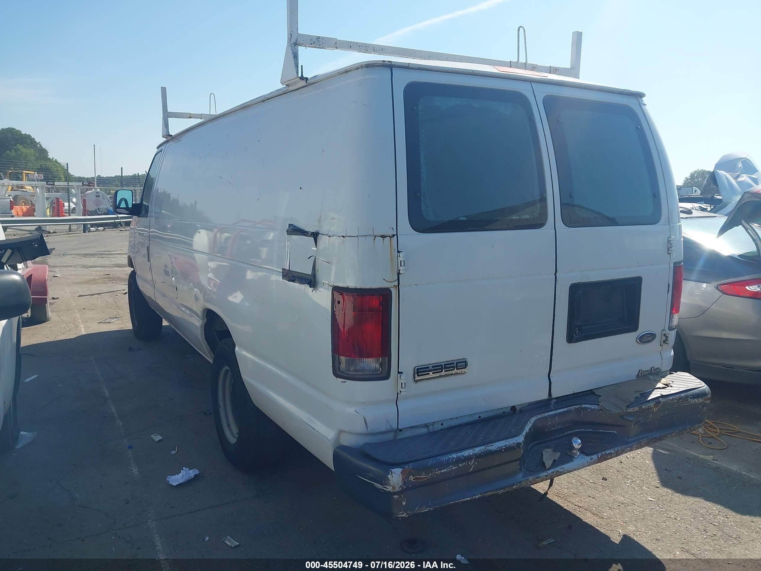 2006 Ford E-350 Super Duty   White vin: 1FTSS34LX6HB34372