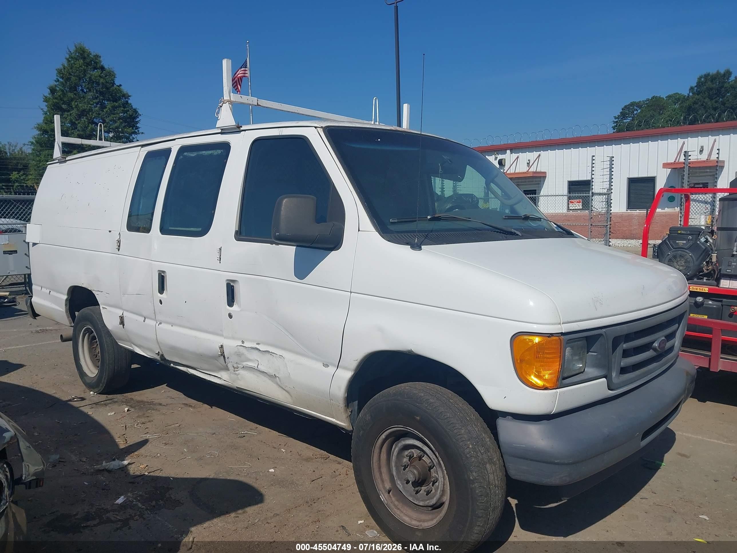 2006 Ford E-350 Super Duty   White vin: 1FTSS34LX6HB34372