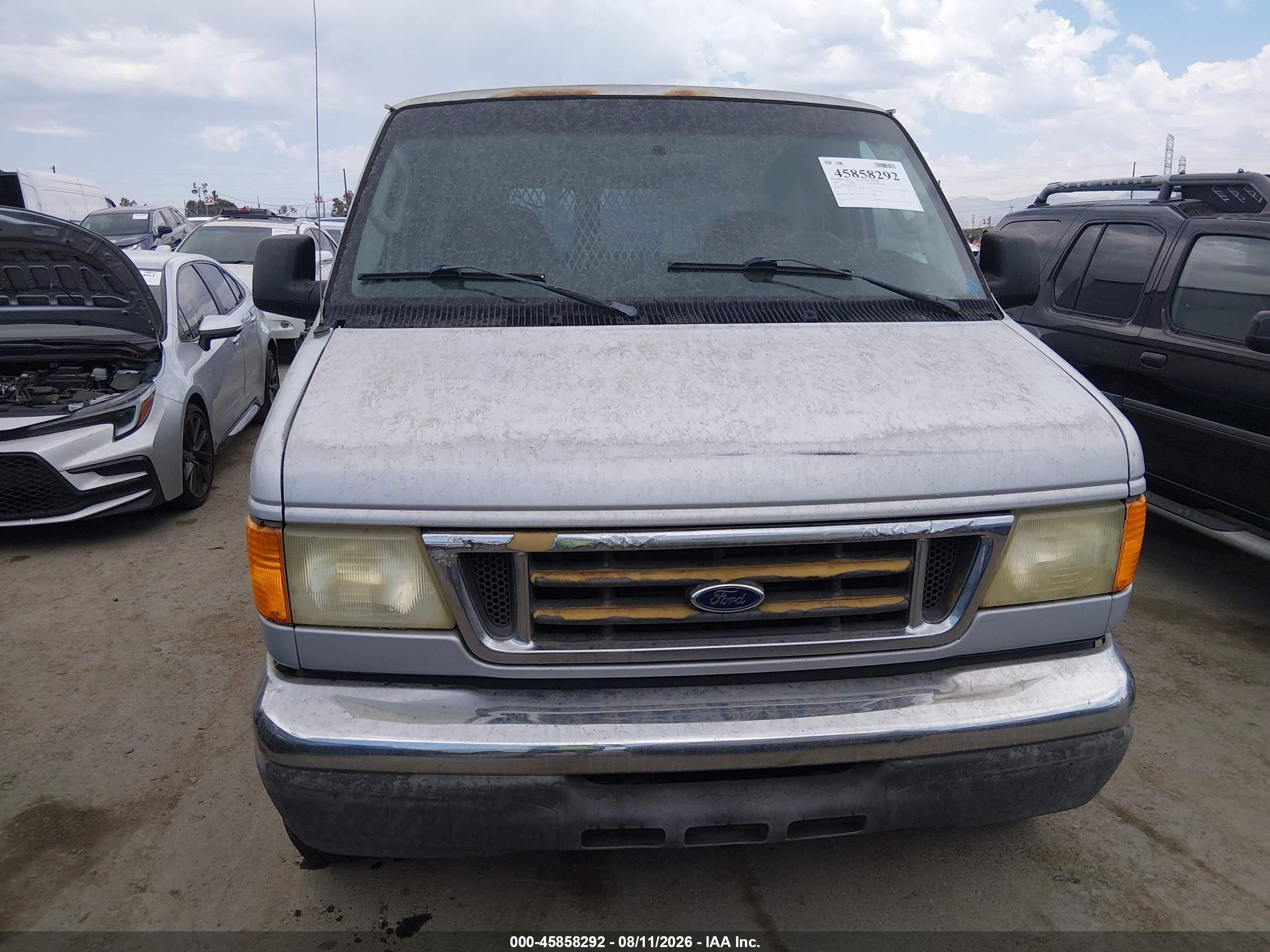 2004 Ford E-350 Super Duty Commercial/recreational Gray vin: 1FTSS34P04HB14387