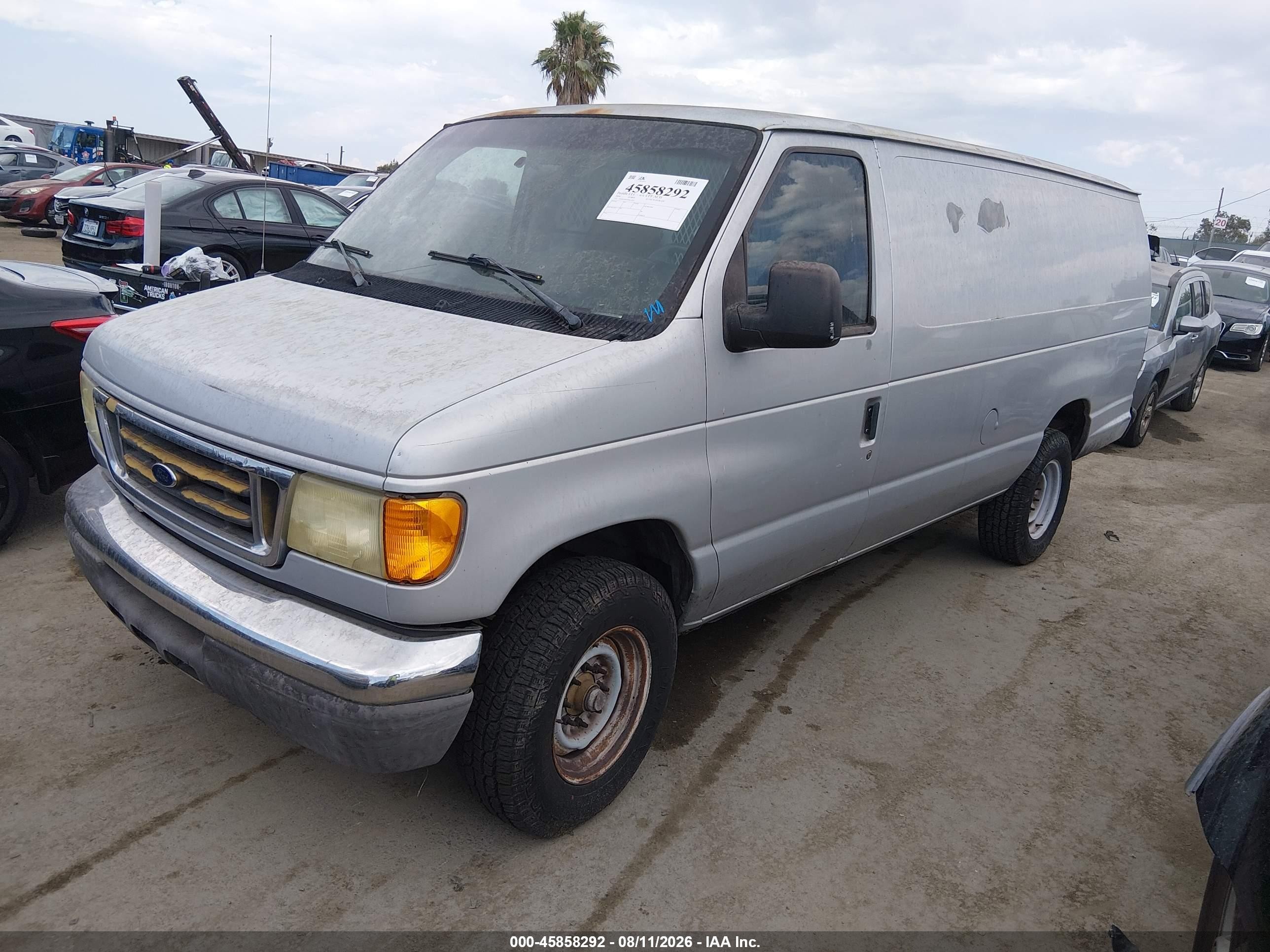 2004 Ford E-350 Super Duty Commercial/recreational Gray vin: 1FTSS34P04HB14387