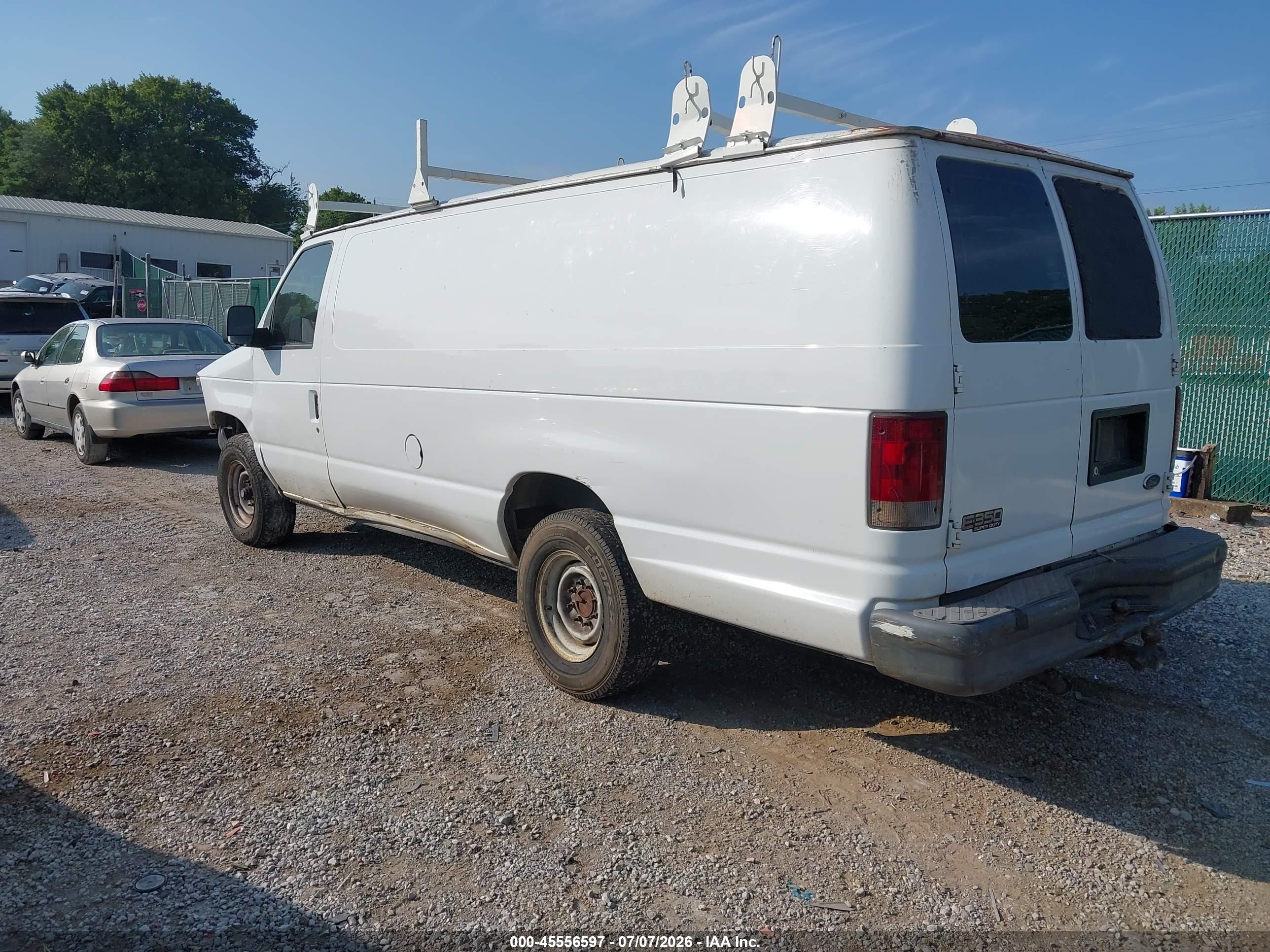 2004 Ford E-350 Super Duty Commercial/recreational White vin: 1FTSS34P24HB51733