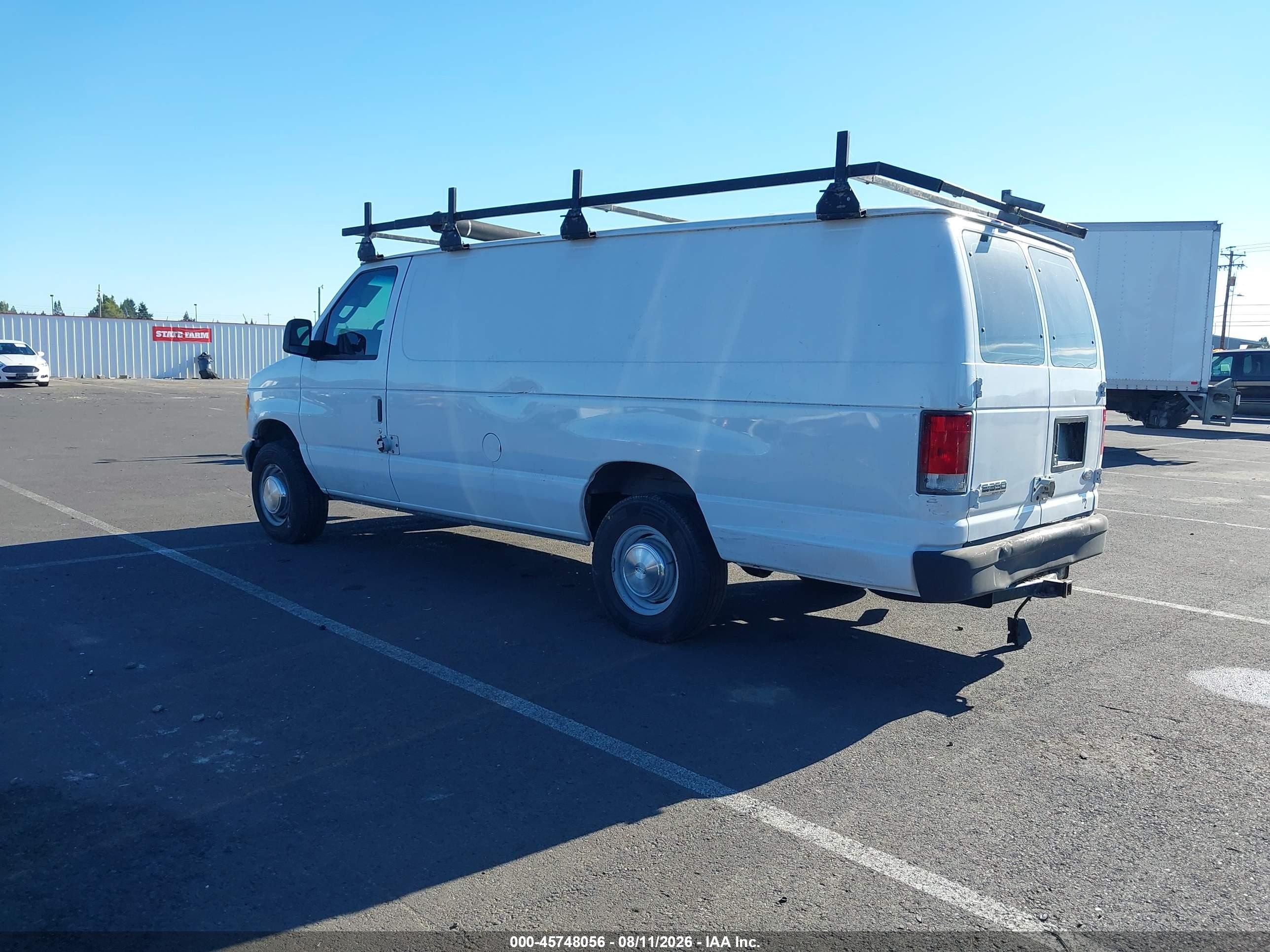 2006 Ford E-350 Super Duty Commercial/recreational White vin: 1FTSS34P56DB00866