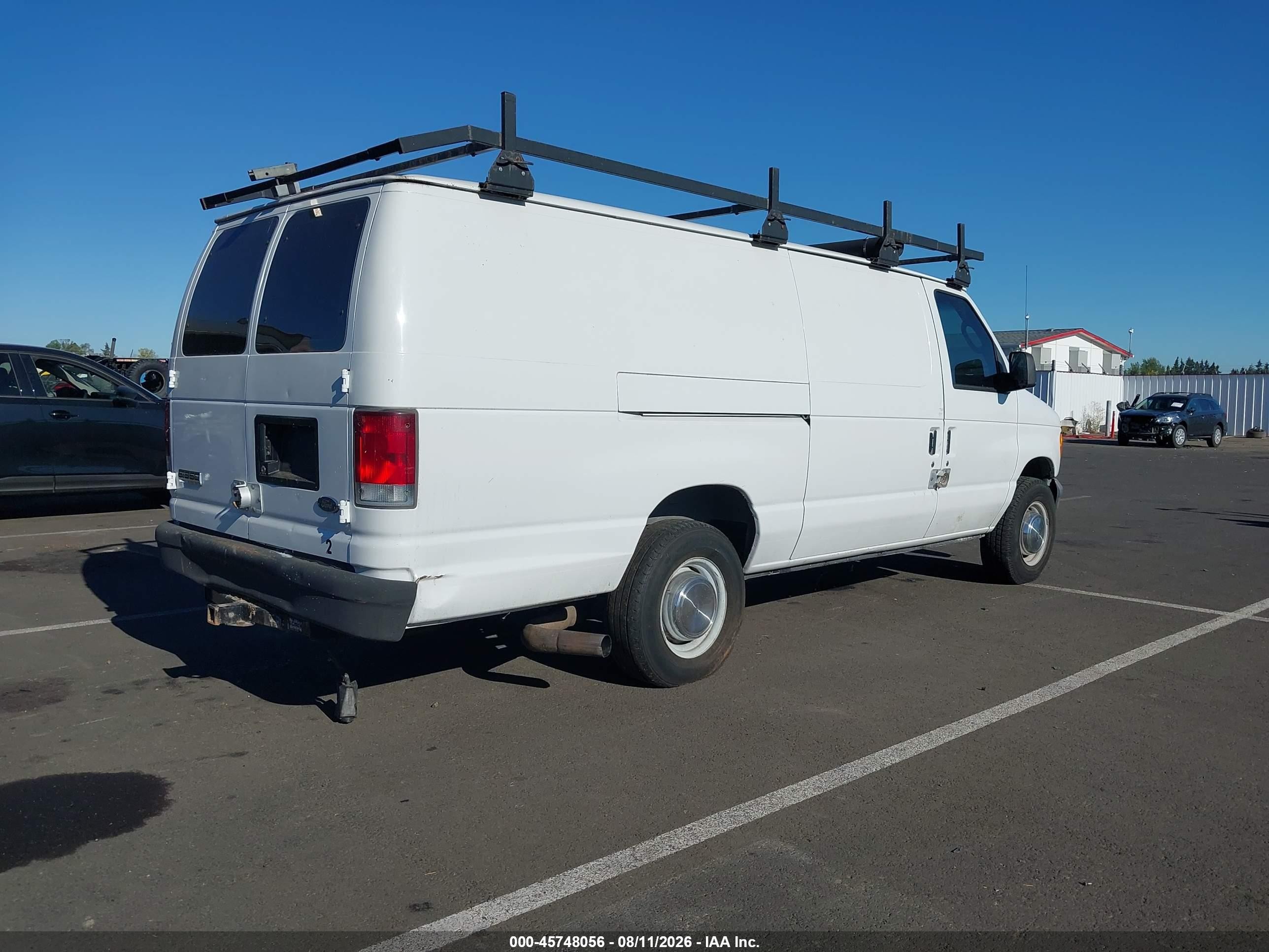2006 Ford E-350 Super Duty Commercial/recreational White vin: 1FTSS34P56DB00866