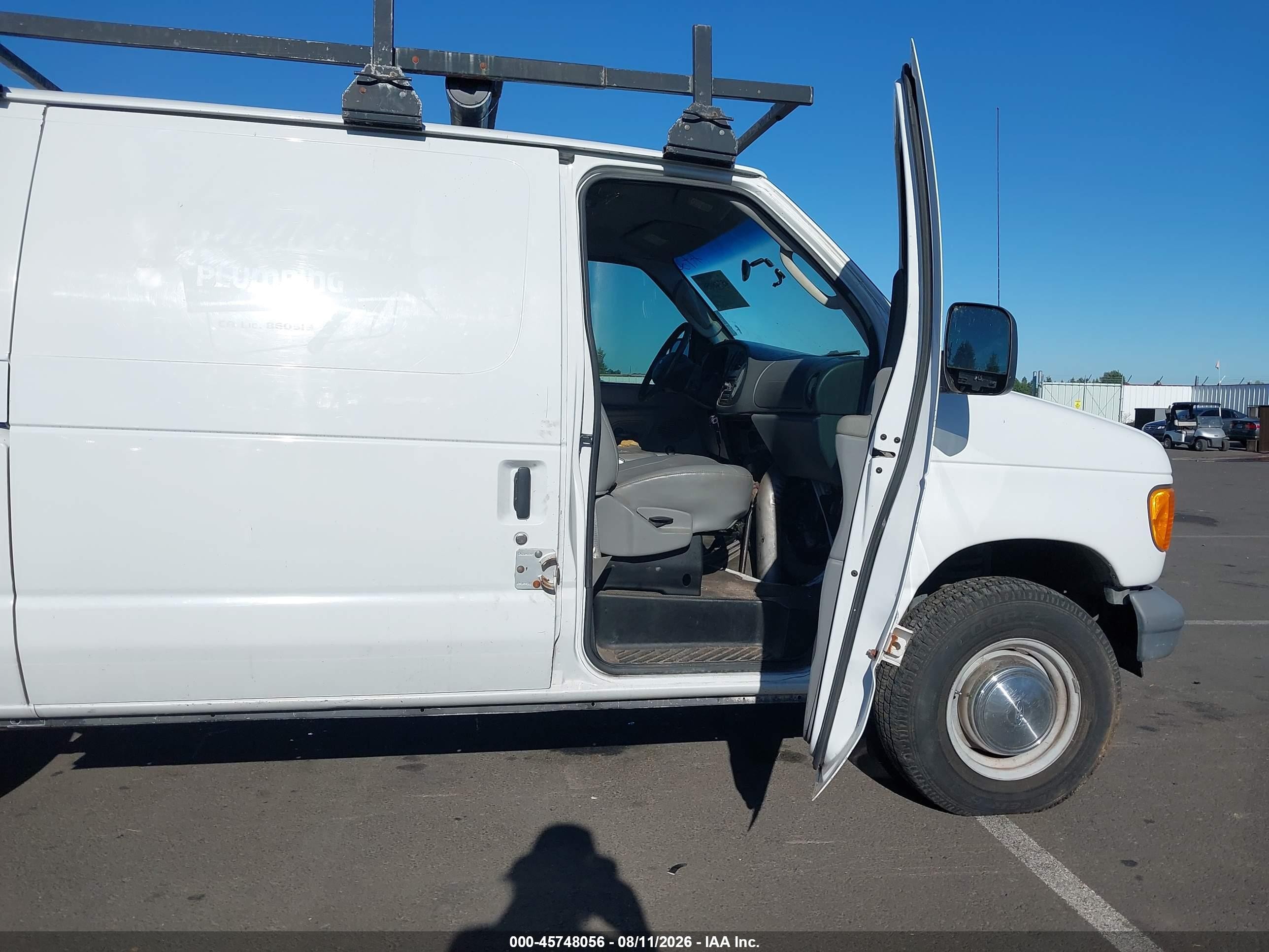 2006 Ford E-350 Super Duty Commercial/recreational White vin: 1FTSS34P56DB00866