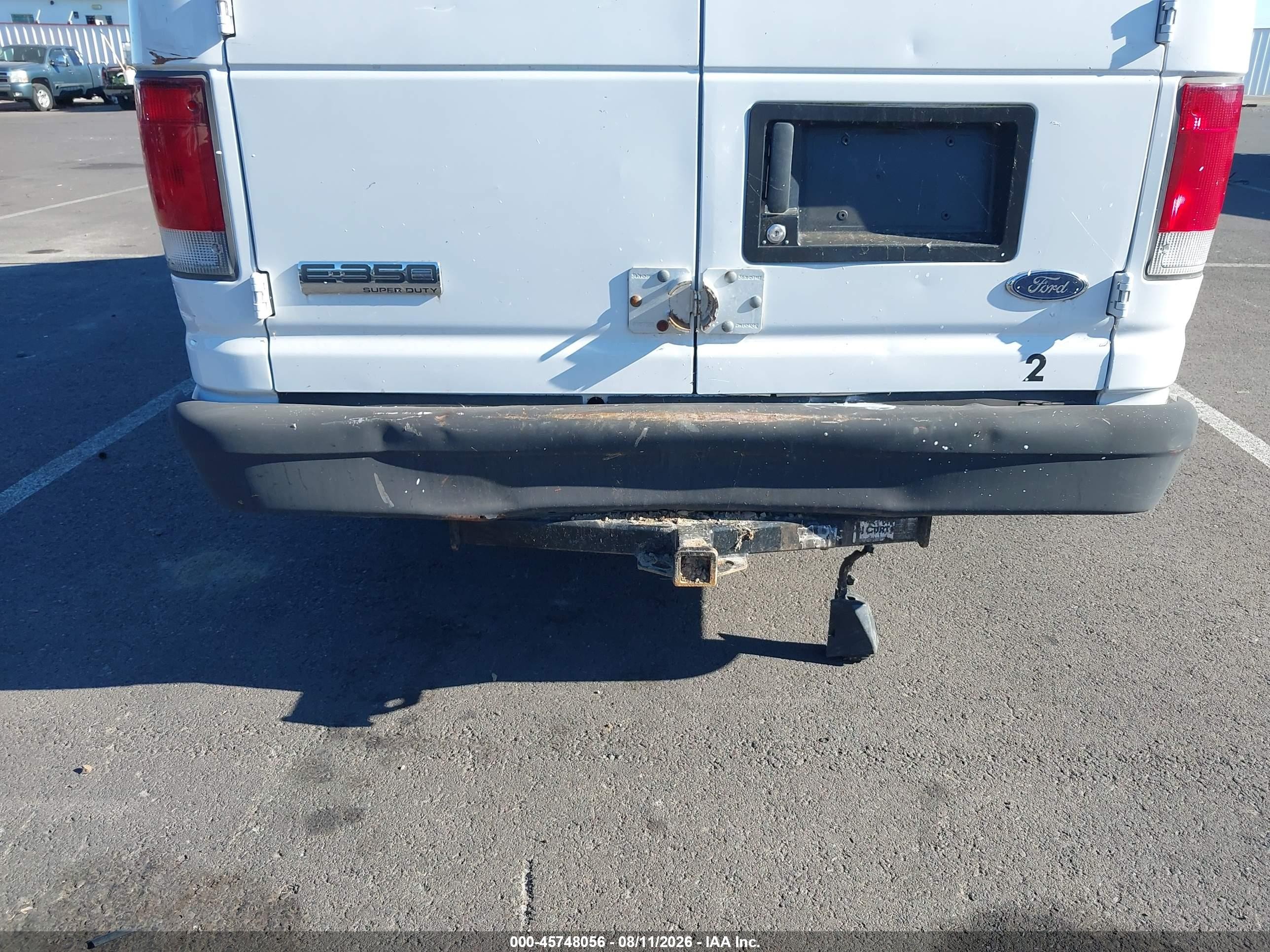 2006 Ford E-350 Super Duty Commercial/recreational White vin: 1FTSS34P56DB00866