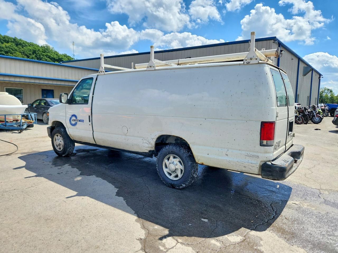 2013 Ford Econoline E350 Super Duty Van White vin: 1FTSS3EL4DDA38062