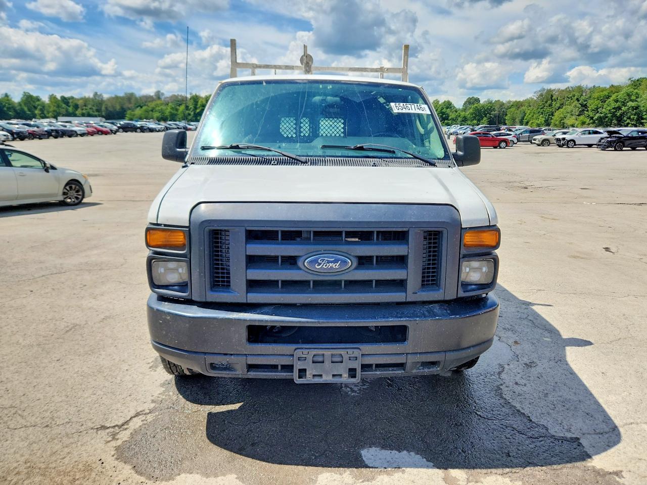 2013 Ford Econoline E350 Super Duty Van White vin: 1FTSS3EL4DDA38062