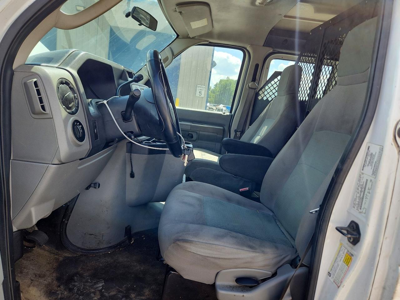 2013 Ford Econoline E350 Super Duty Van White vin: 1FTSS3EL4DDA38062