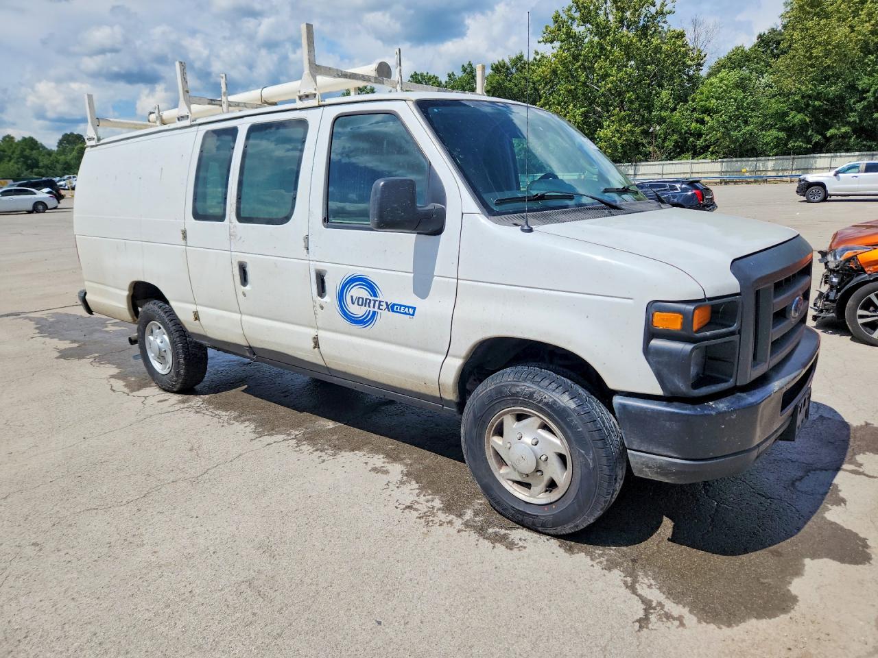 2013 Ford Econoline E350 Super Duty Van White vin: 1FTSS3EL4DDA38062