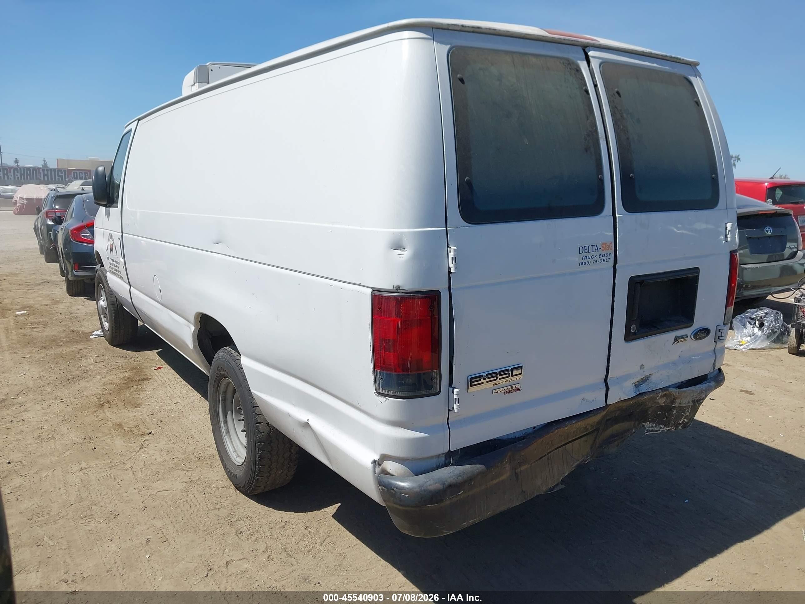 2014 Ford E-350 Super Duty Commercial White vin: 1FTSS3EL6EDA09325